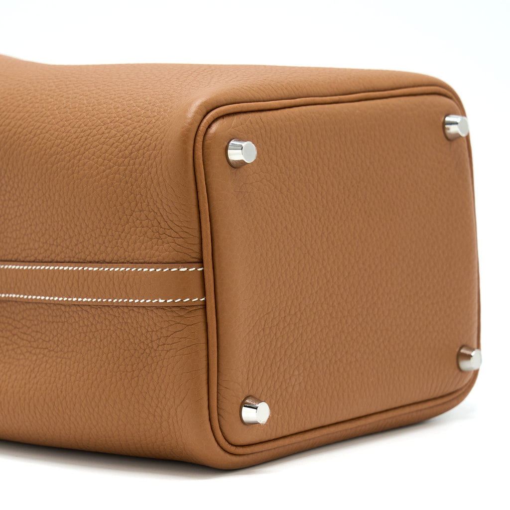 HERMES PICOTIN 18 LOCK BAG CLEMENCE GOLD SHW