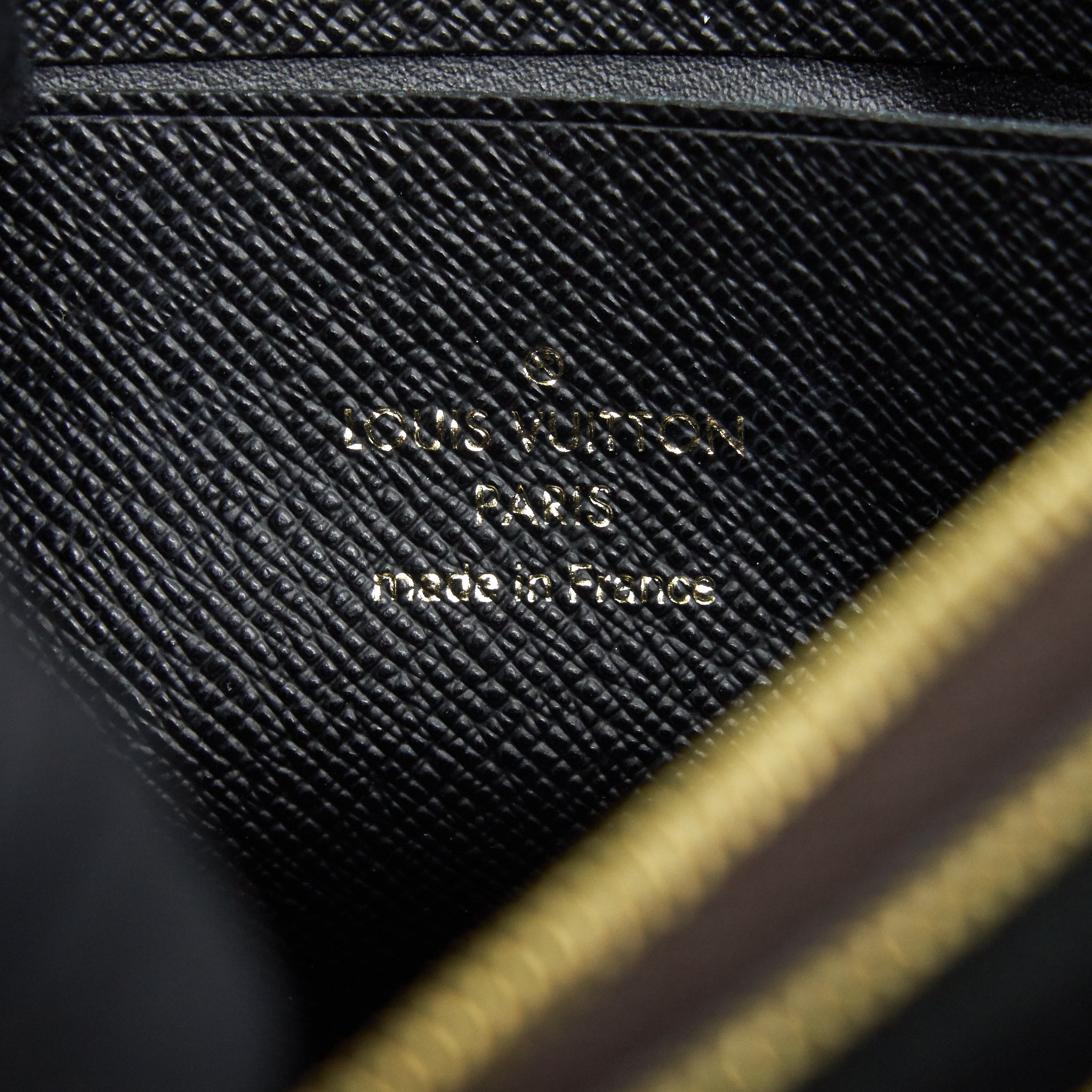 LOUIS VUITTON DOUBLE ZIP POCHETTE MONOGRAM GHW