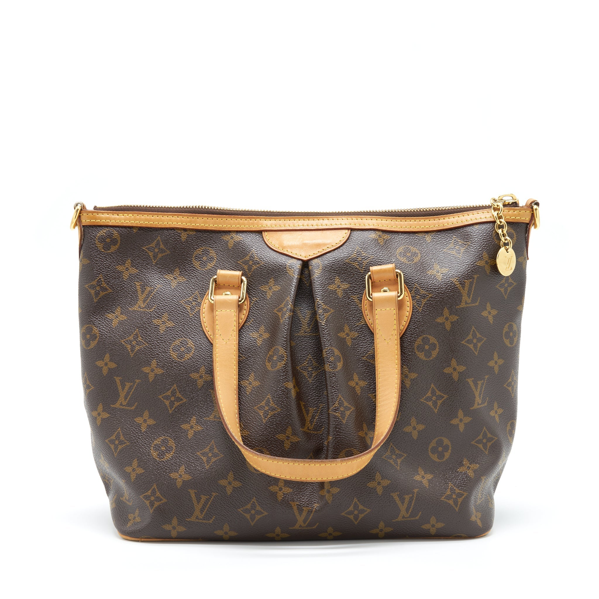 LOUIS VUITTON PALERMO PM MONOGRAM CANVAS GHW