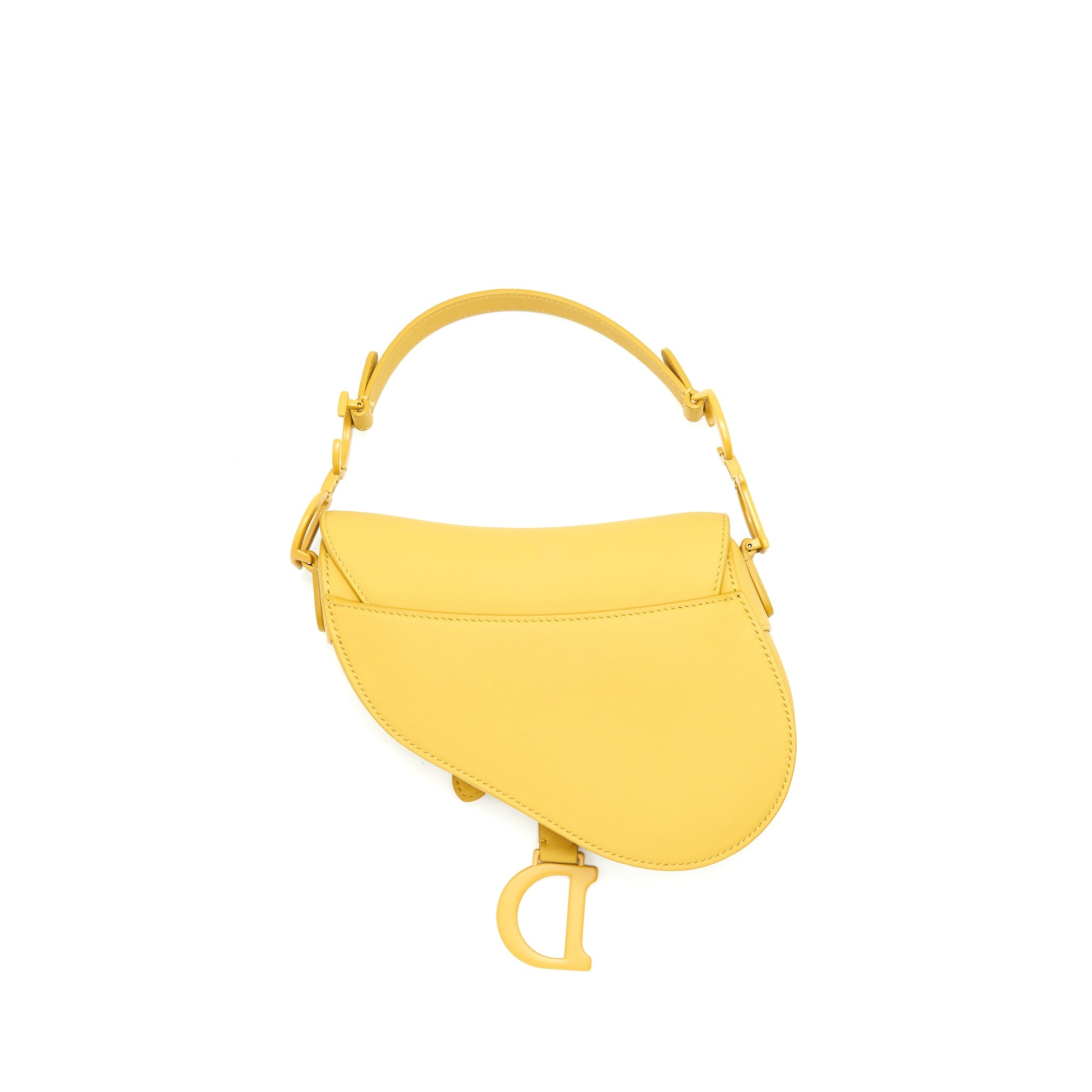 CHRISTIAN DIOR ULTRA-MATTE MINI SADDLE BAG CALFSKIN
