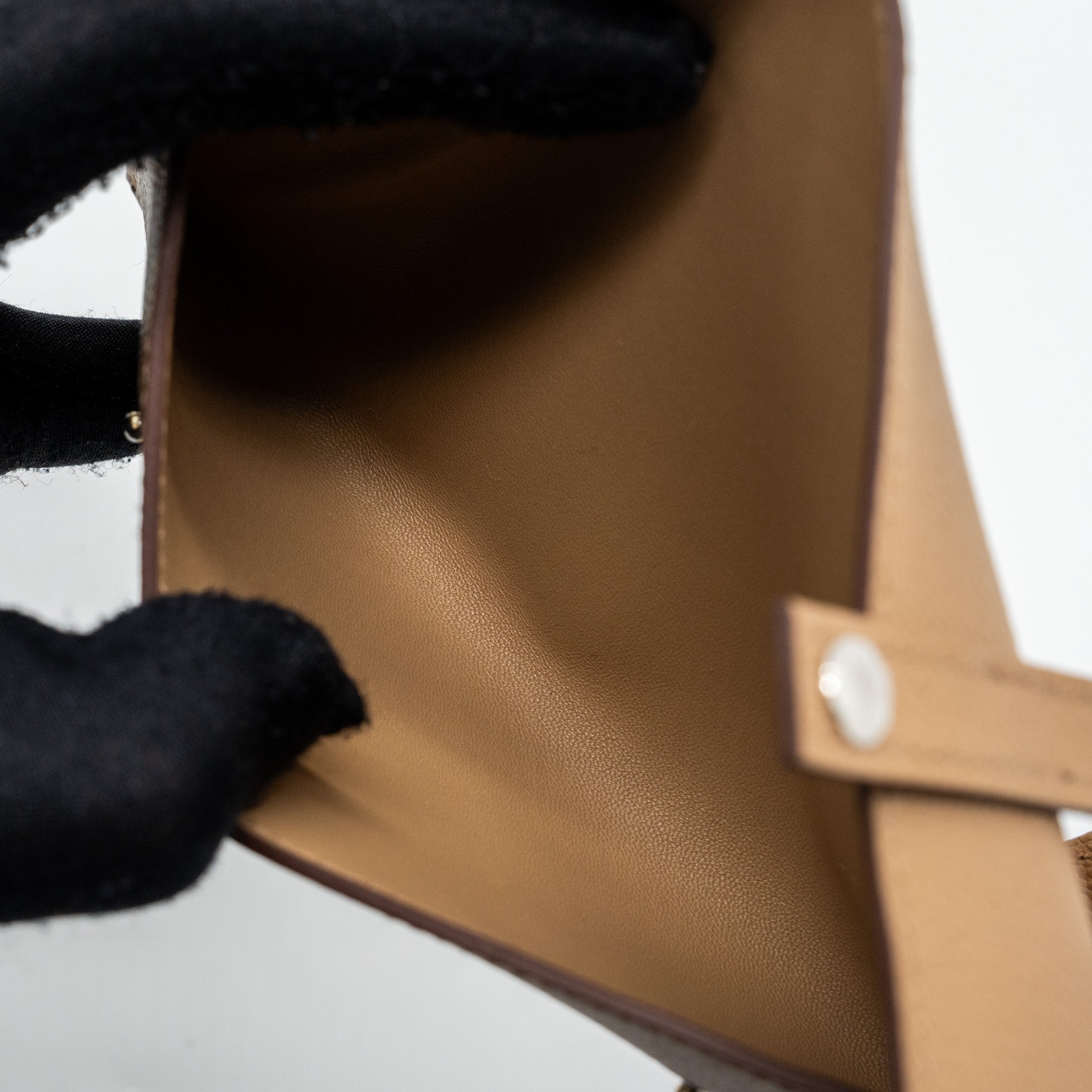 HERMES KELLYDOLE / KELLY DOLE PICTO EPSOM LEATHER NATA/ LIME / MAUVE SYLVESTRE/ CHAI SHW