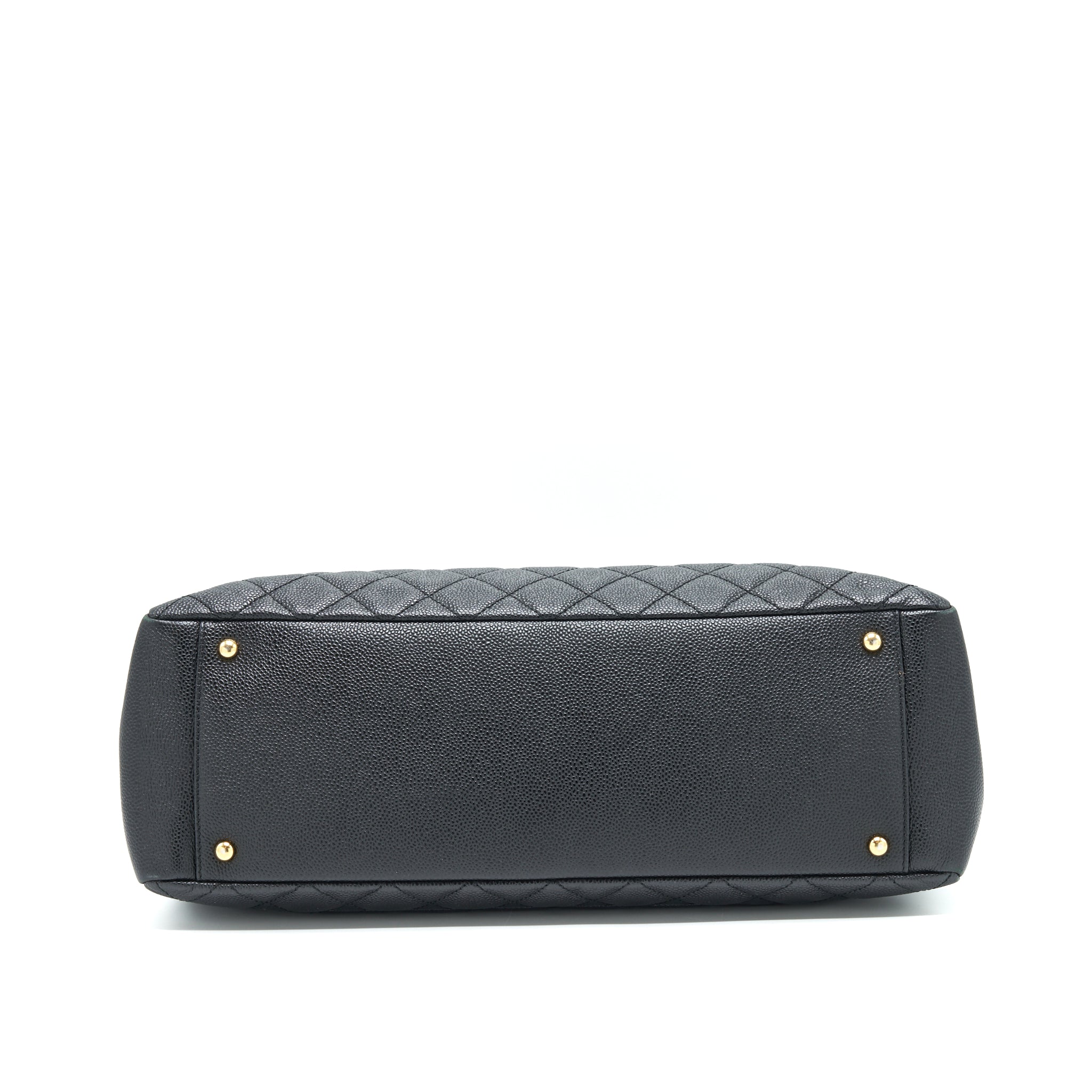 CHANEL GRAND SHOPPING TOTE CAVIAR GHW