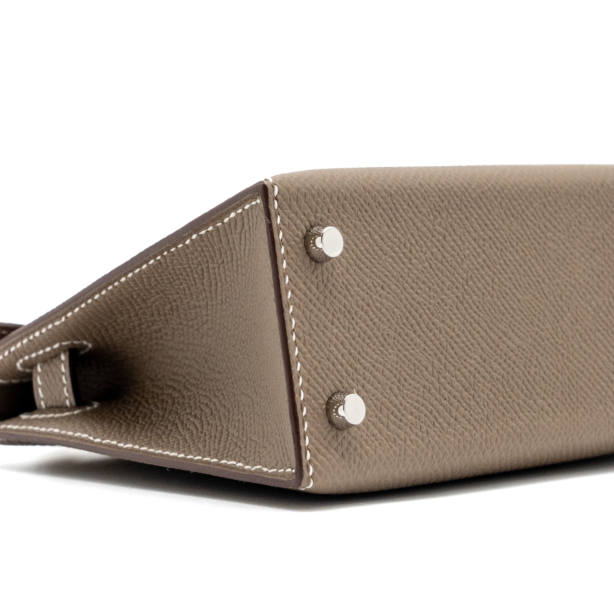 HERMES MINI KELLY II EPSOM ETOUPE SHW