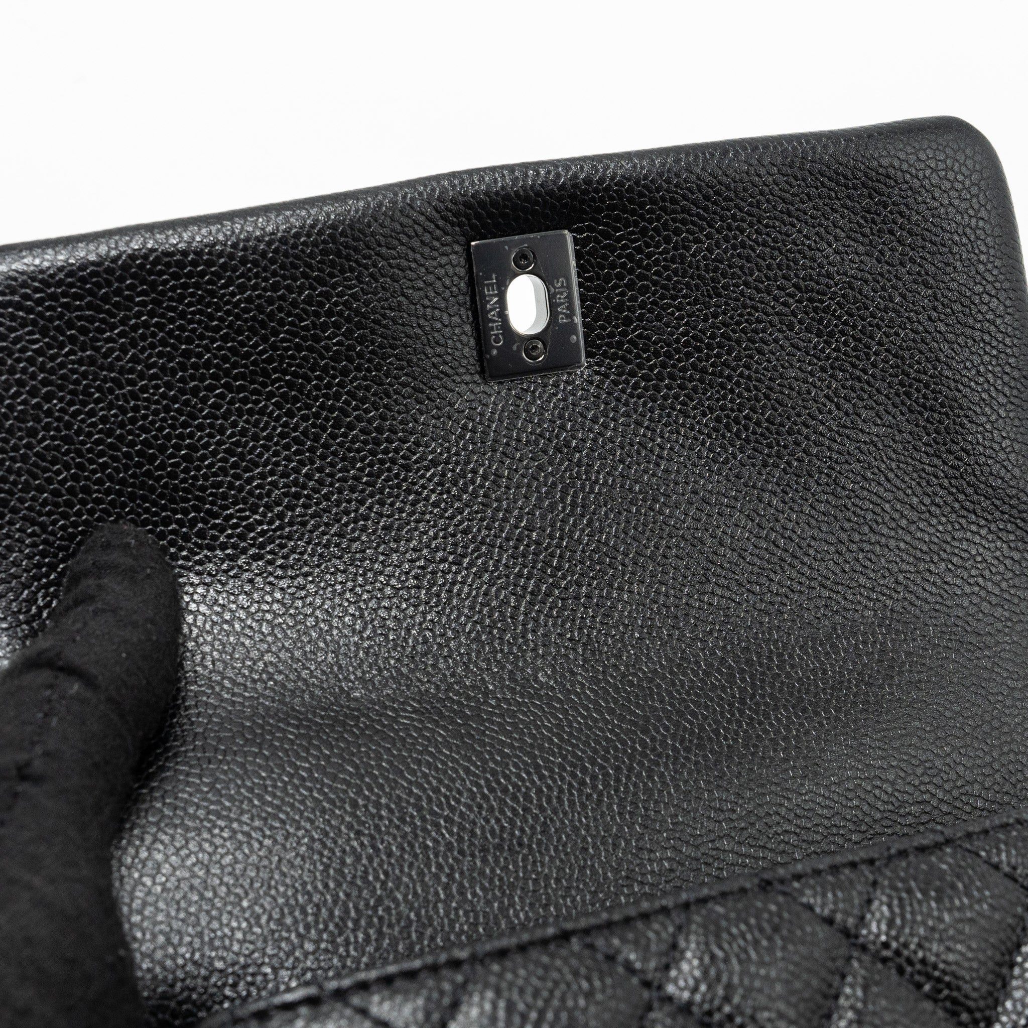 CHANEL SMALL COCO HANDLE CAVIAR SO BLACK / BLACK HARDWARE