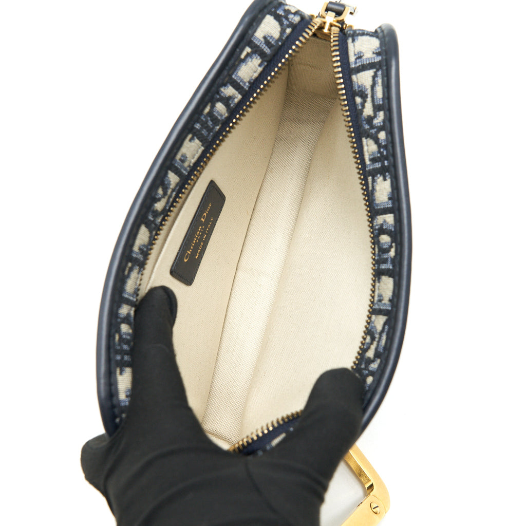 DIOR QUAKE POUCH WITH DIOR SHOULDER STRAP (SELL IN A SET)