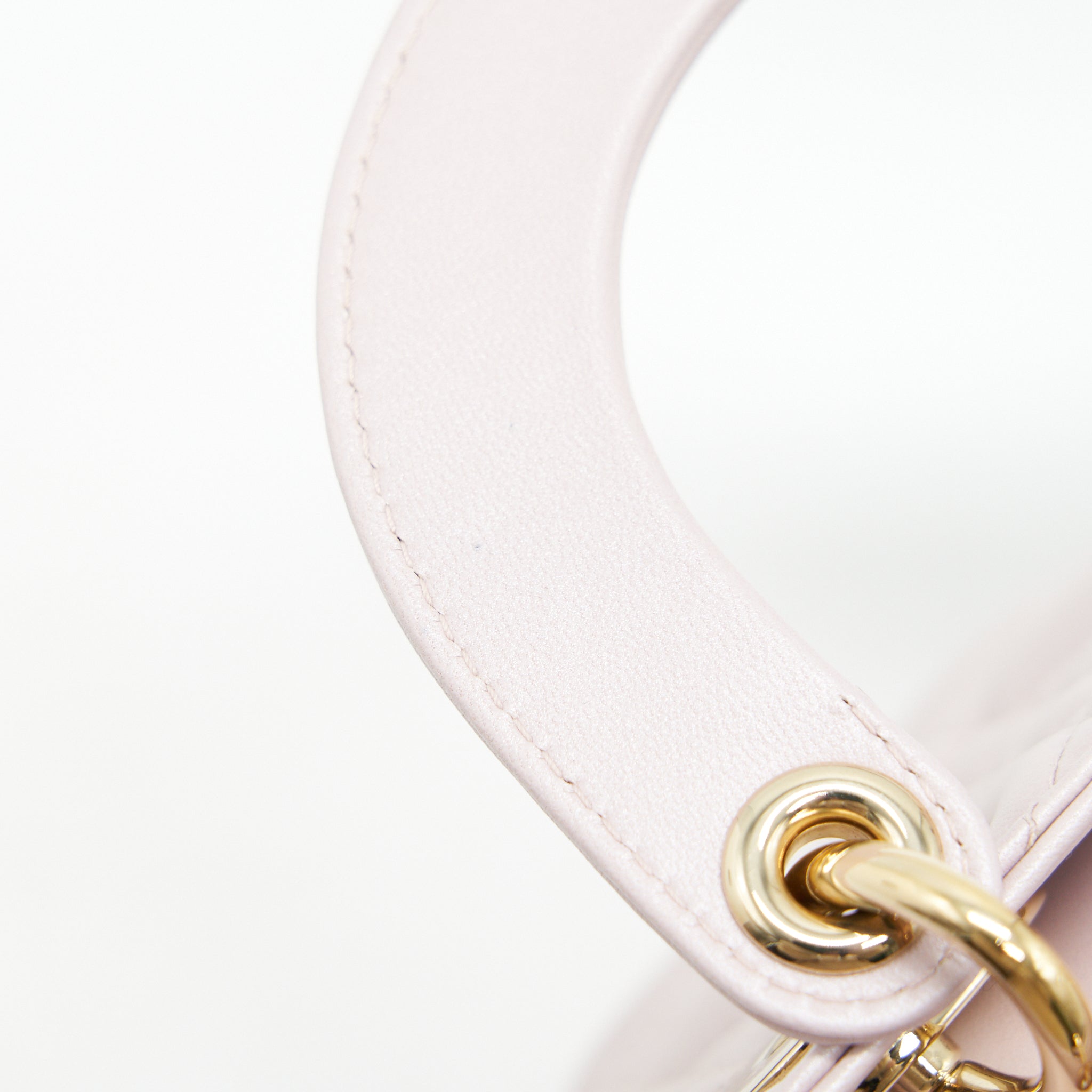 CHRISTIAN DIOR MINI DIOR LAMBSKIN PINK GHW