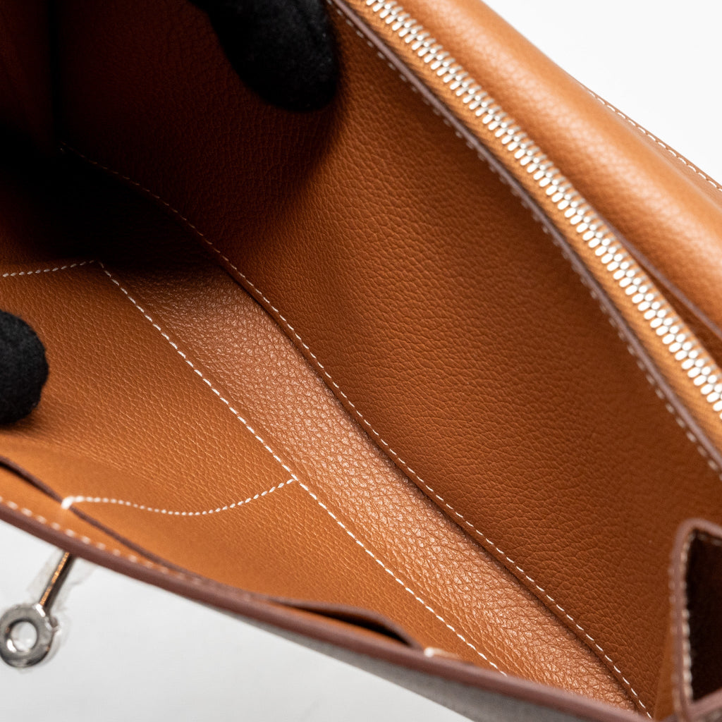 HERMES KELLY TO GO EVERCOLOR GOLD SHW