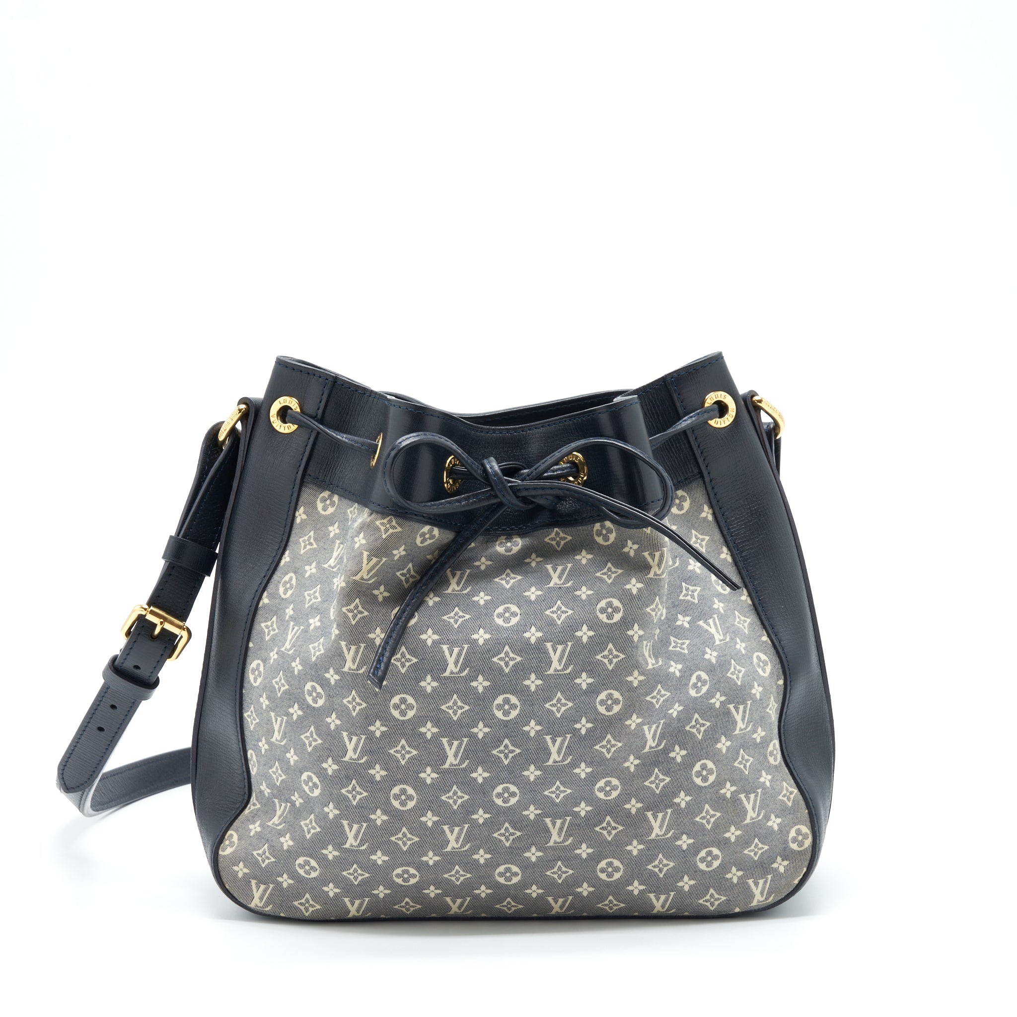 LOUIS VUITTON IDYLLE NOE BAG ENCRE MONOGRAM PRINT CANVAS AND LEATHER GHW