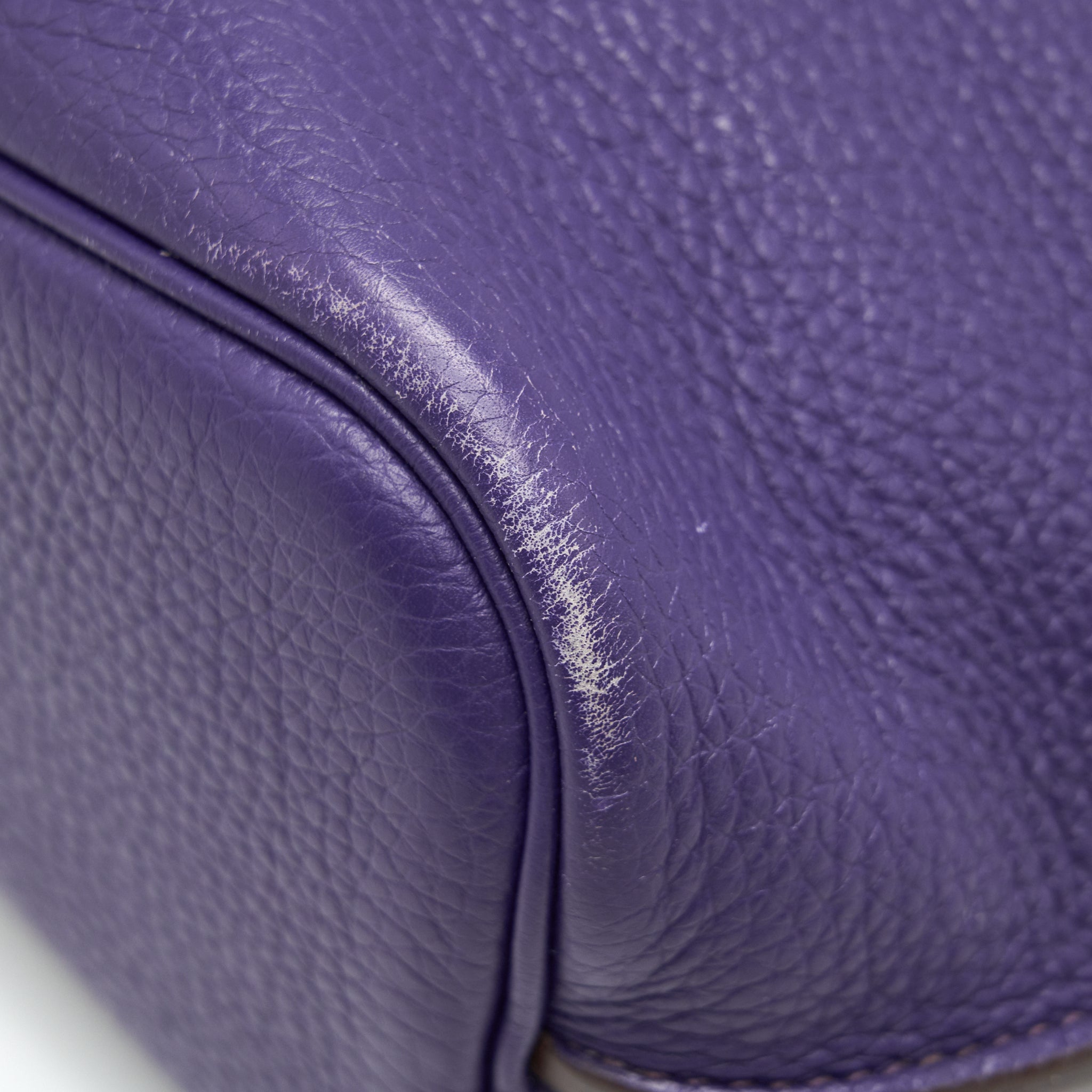 HERMES SO KELLY 22 PURPLE SHW
