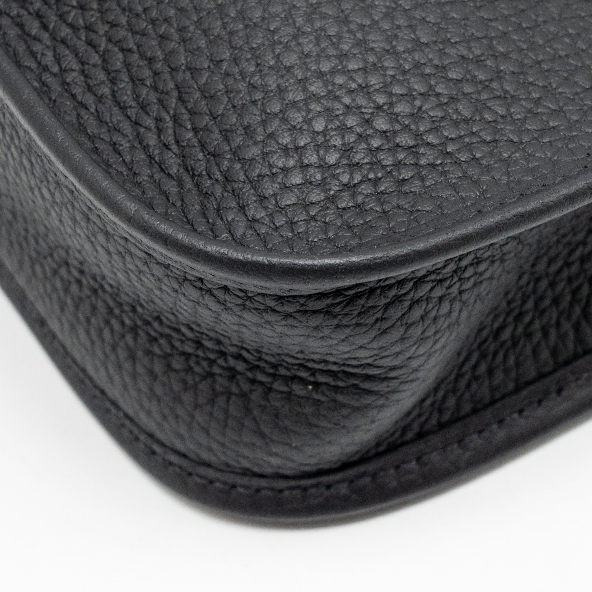 HERMES MINI EVELYNE CLEMENCE BLACK GHW
