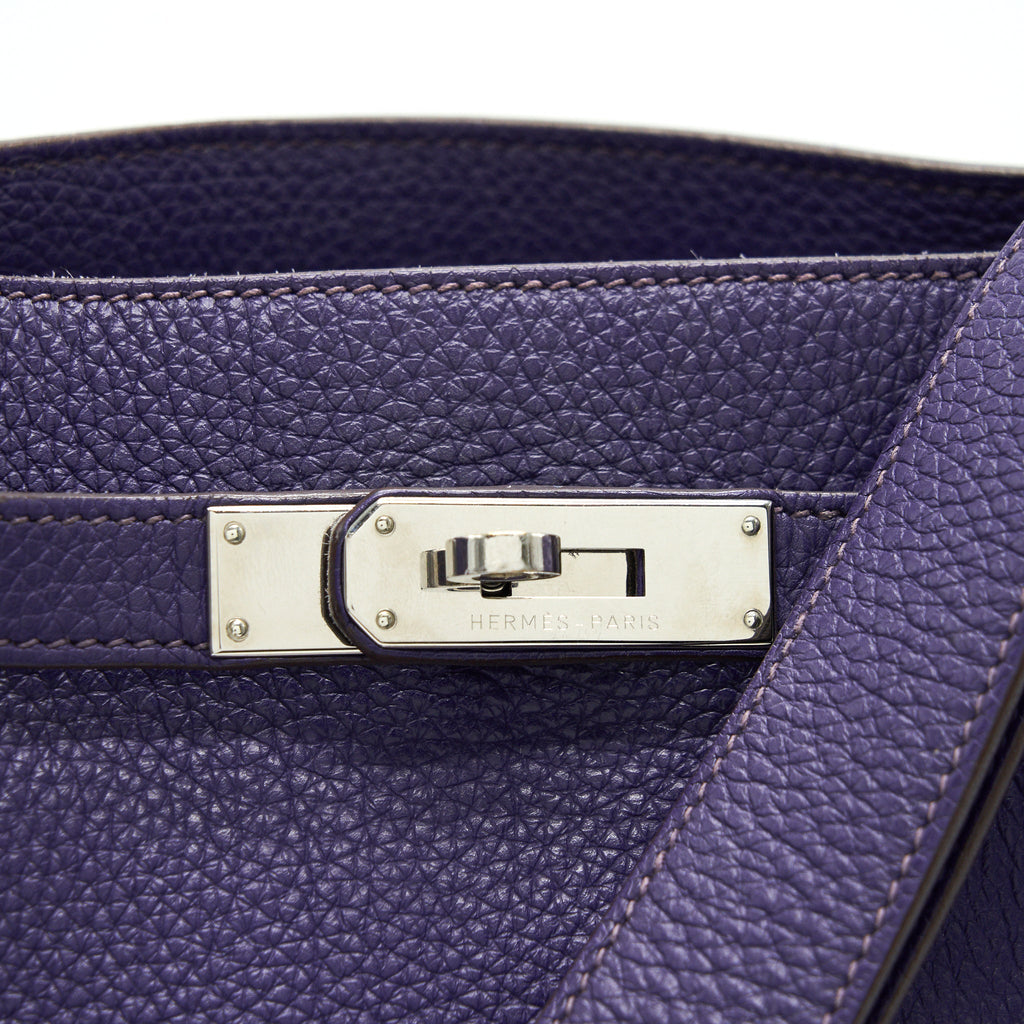 HERMES SO KELLY 22 PURPLE SHW
