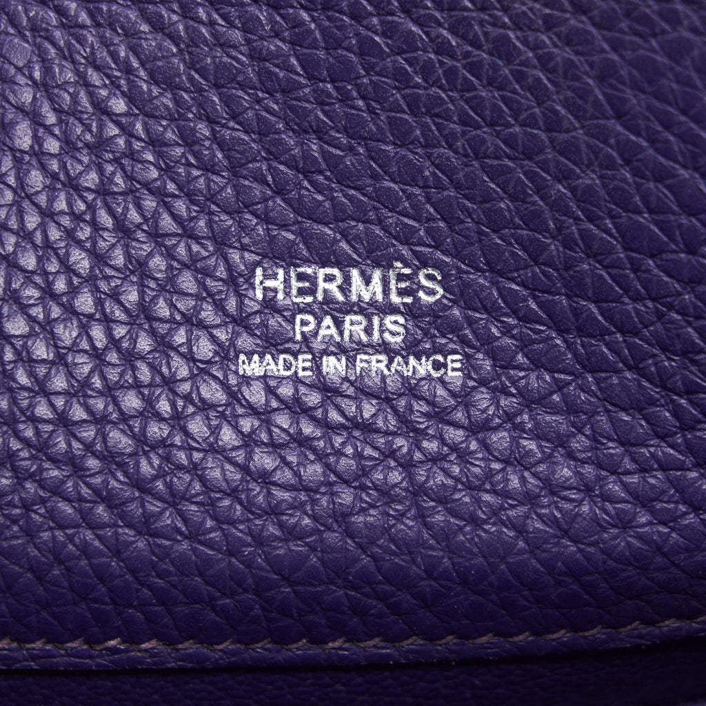 HERMES SO KELLY 22 PURPLE SHW