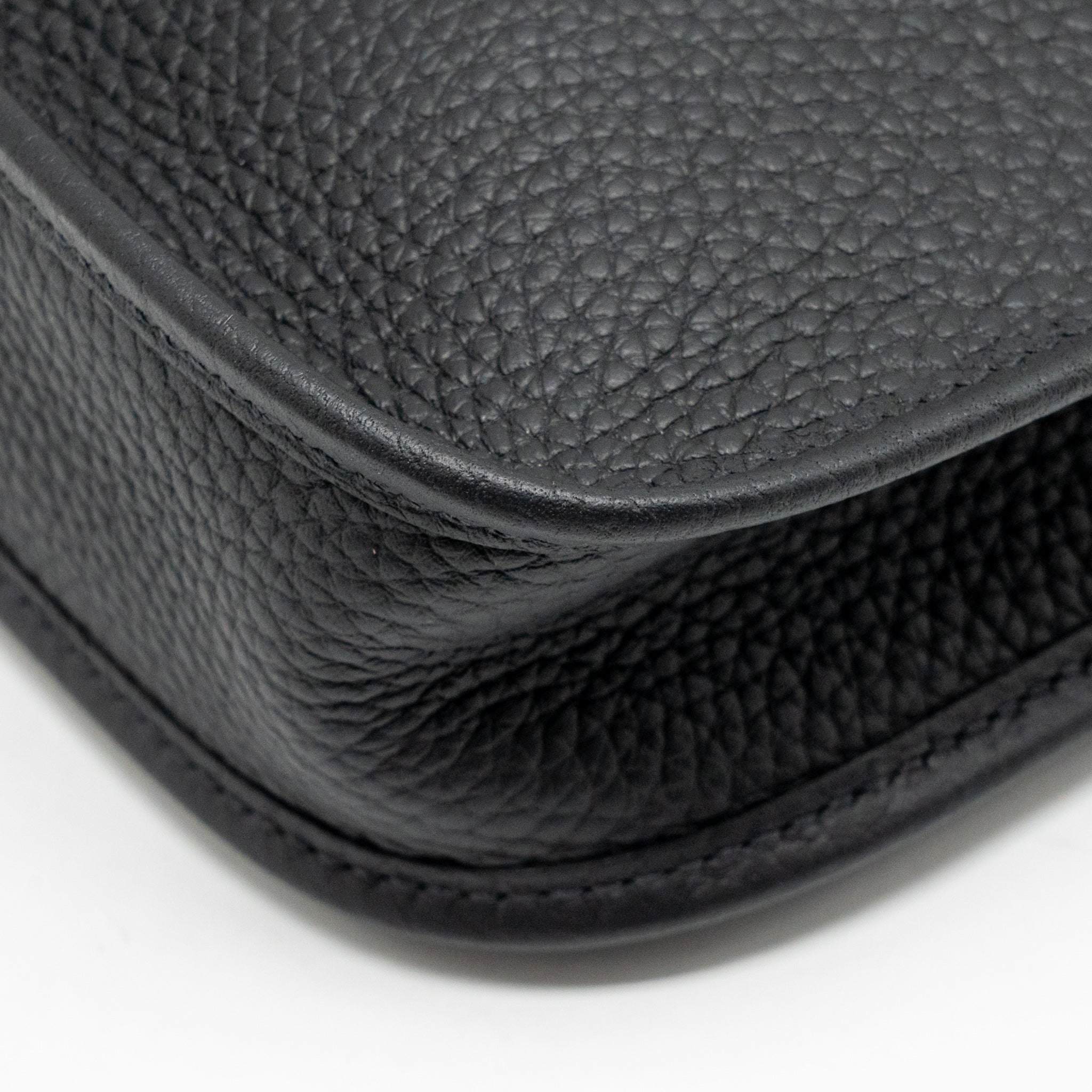 HERMES MINI EVELYNE CLEMENCE BLACK GHW