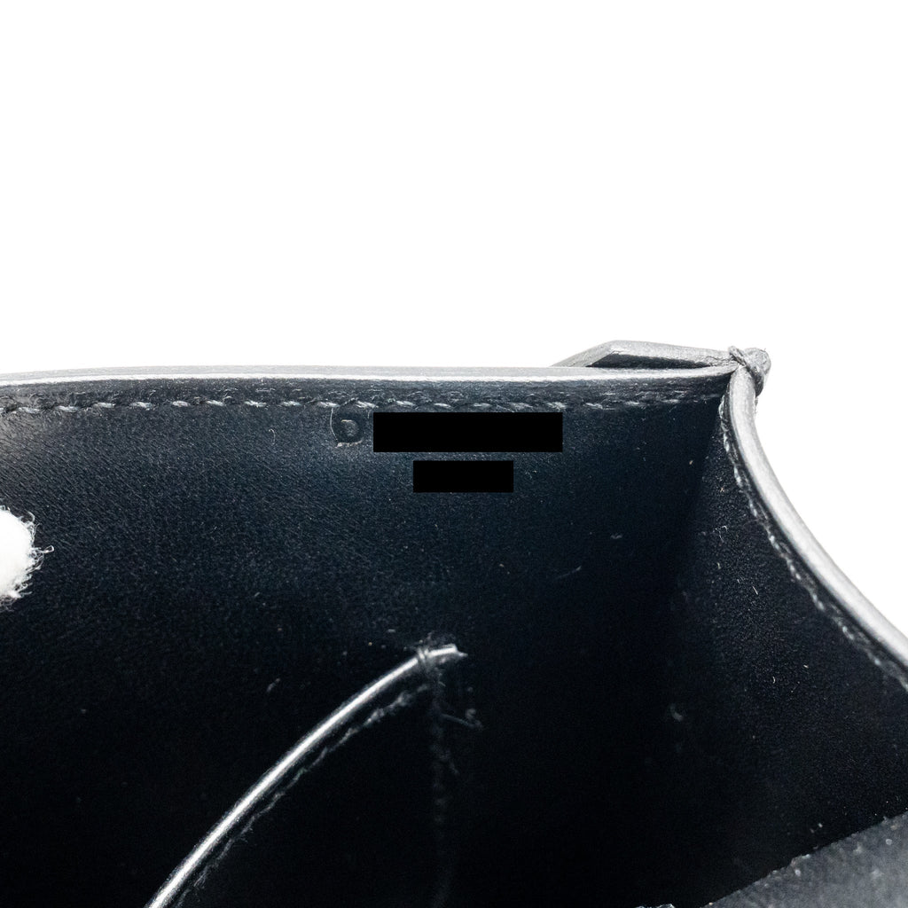 HERMES MINI VERROU BOX BLACK GHW