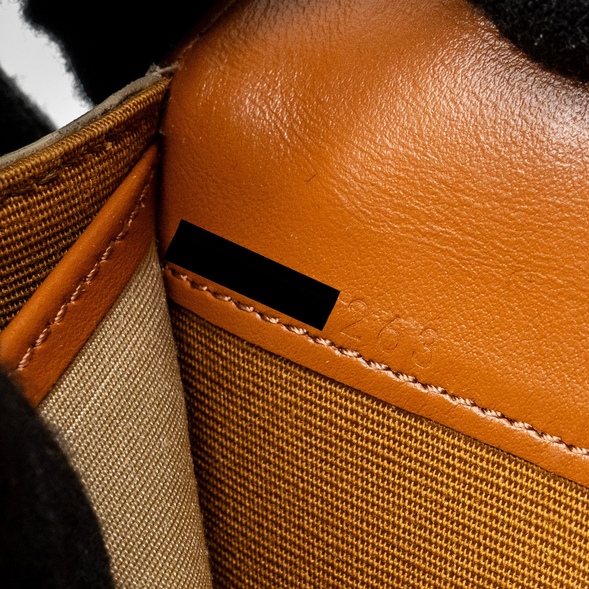 CELINE MARGO WALLET ON CHAIN TRIOMPHE CANVAS / CALFSKIN GREGE GHW