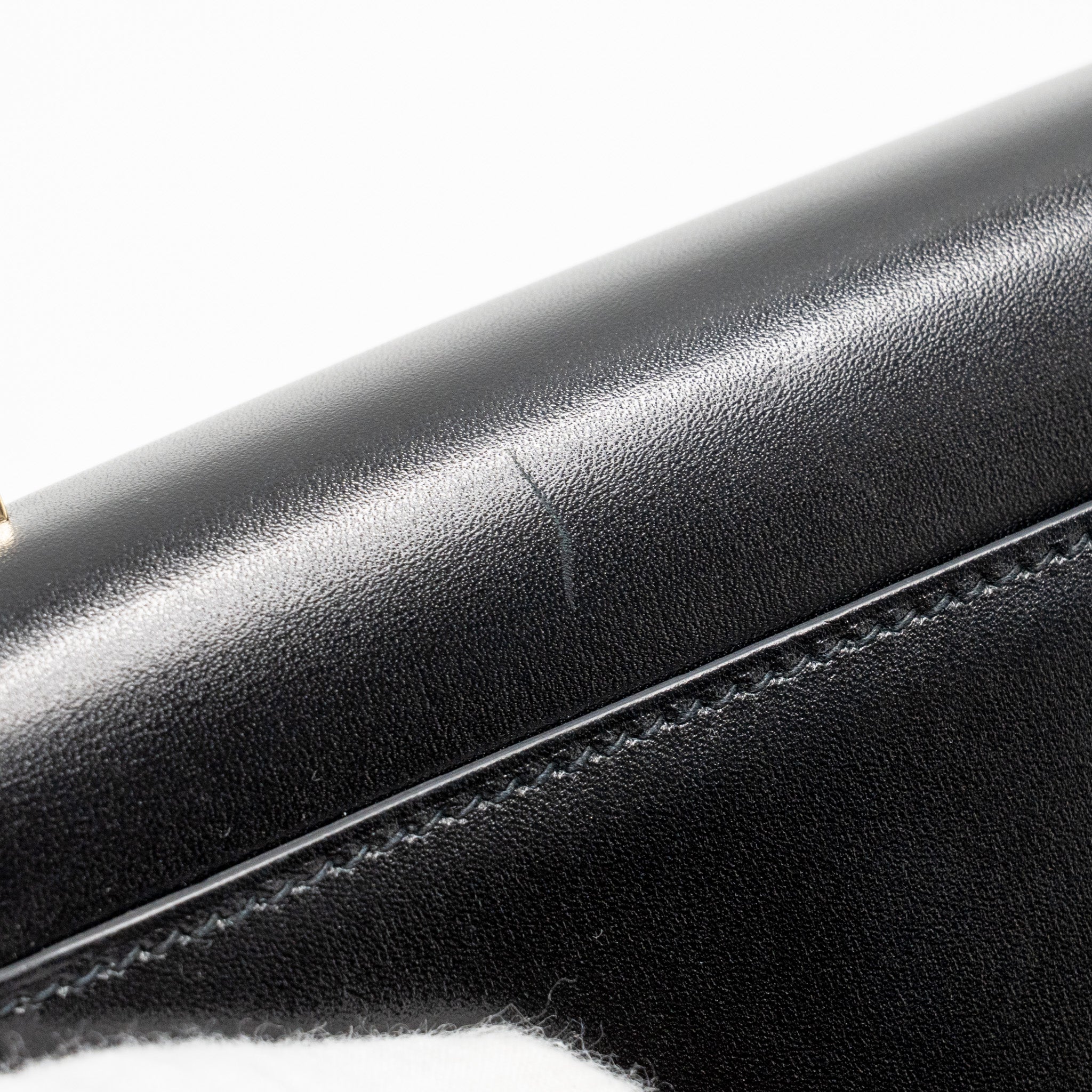 HERMES MINI VERROU BOX BLACK GHW