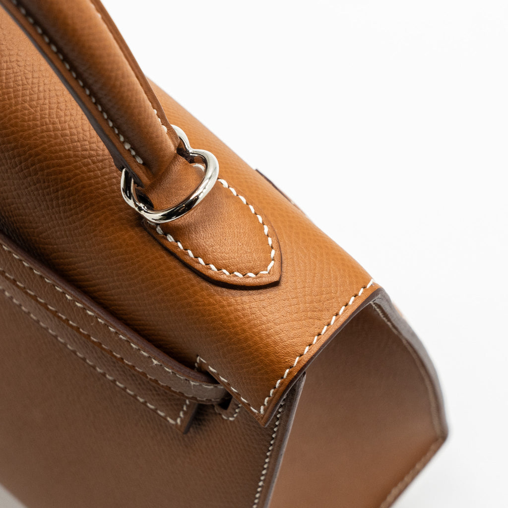 HERMES KELLY 25 EPSOM GOLD SHW