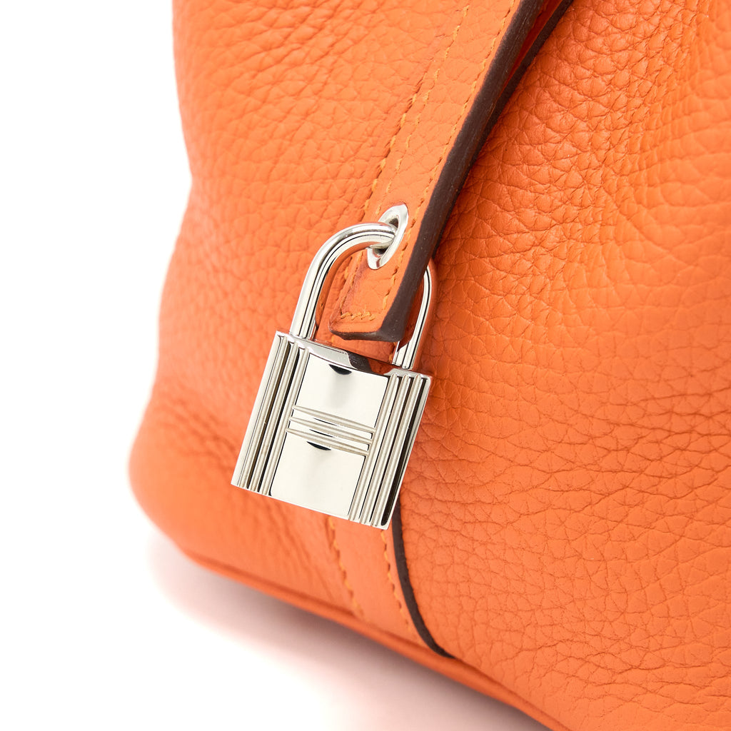 HERMES PICOTIN 18 LOCK BAG CLEMENCE 9J FLU SHW