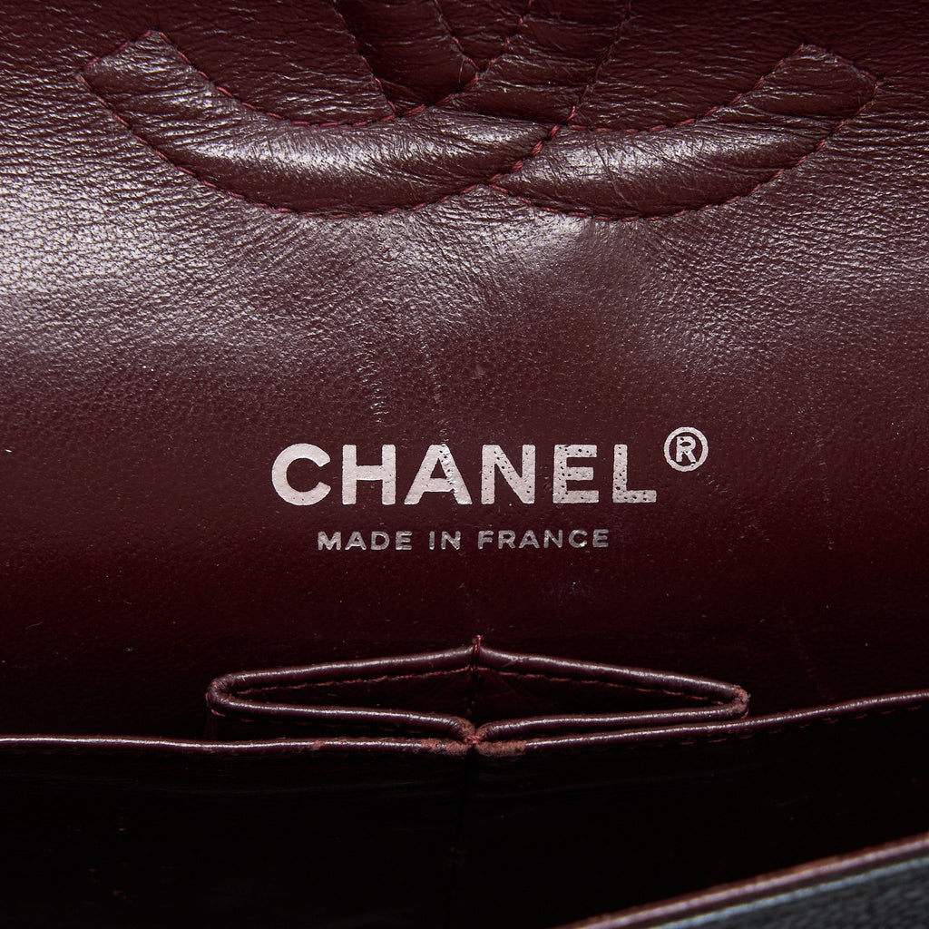 CHANEL MEDIUM CLASSIC FLAP BAG CAVIAR BLACK SHW