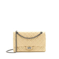 CHANEL 2.55 REISSUE 226 DOUBLE FLAP BAG RUTHENIUM HARDWARE