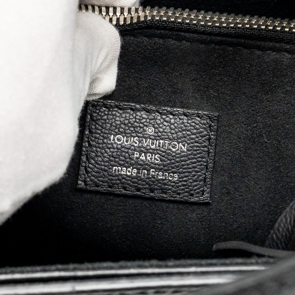 LOUIS VUITTON TWIST TOTE BAG EPI BLACK SHW