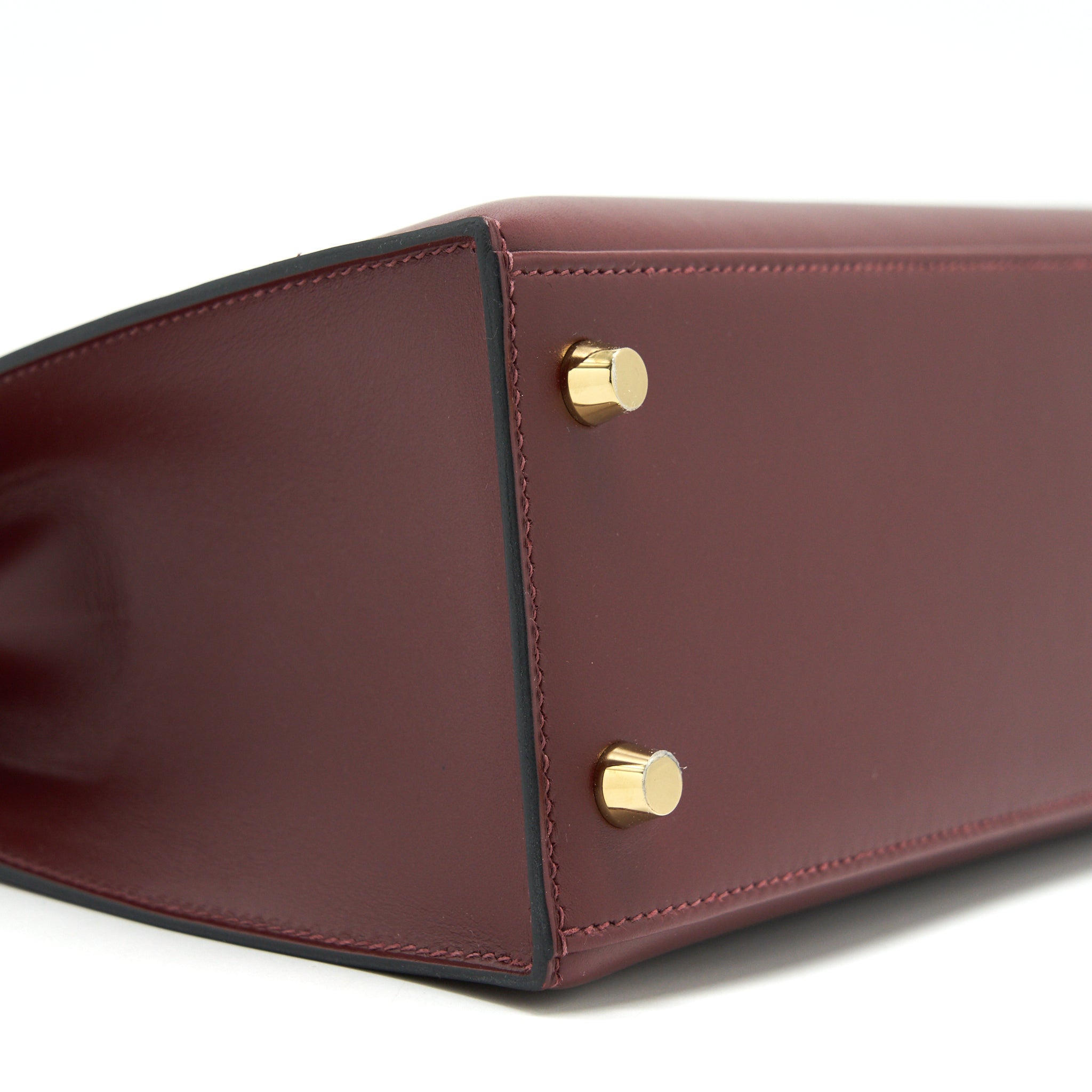 HERMES KELLY 25 SPECIAL ORDER SOMBRERO ROUGE H BRUSHED GHW