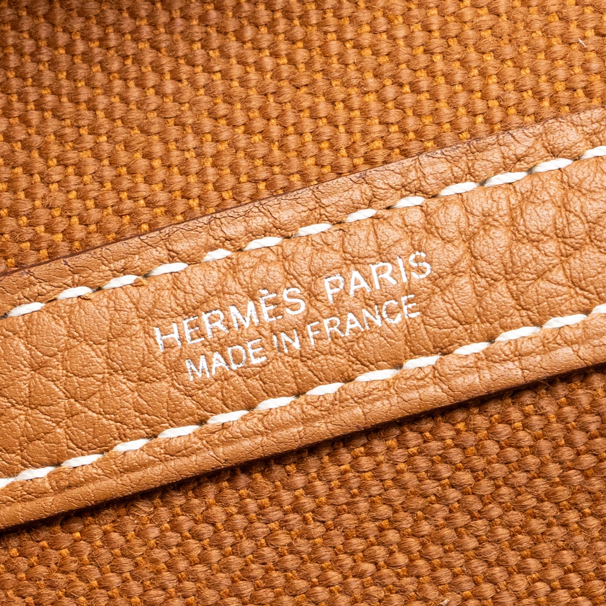 HERMES GARDEN PARTY 49 CANVAS/NEGONDA GOLD SHW
