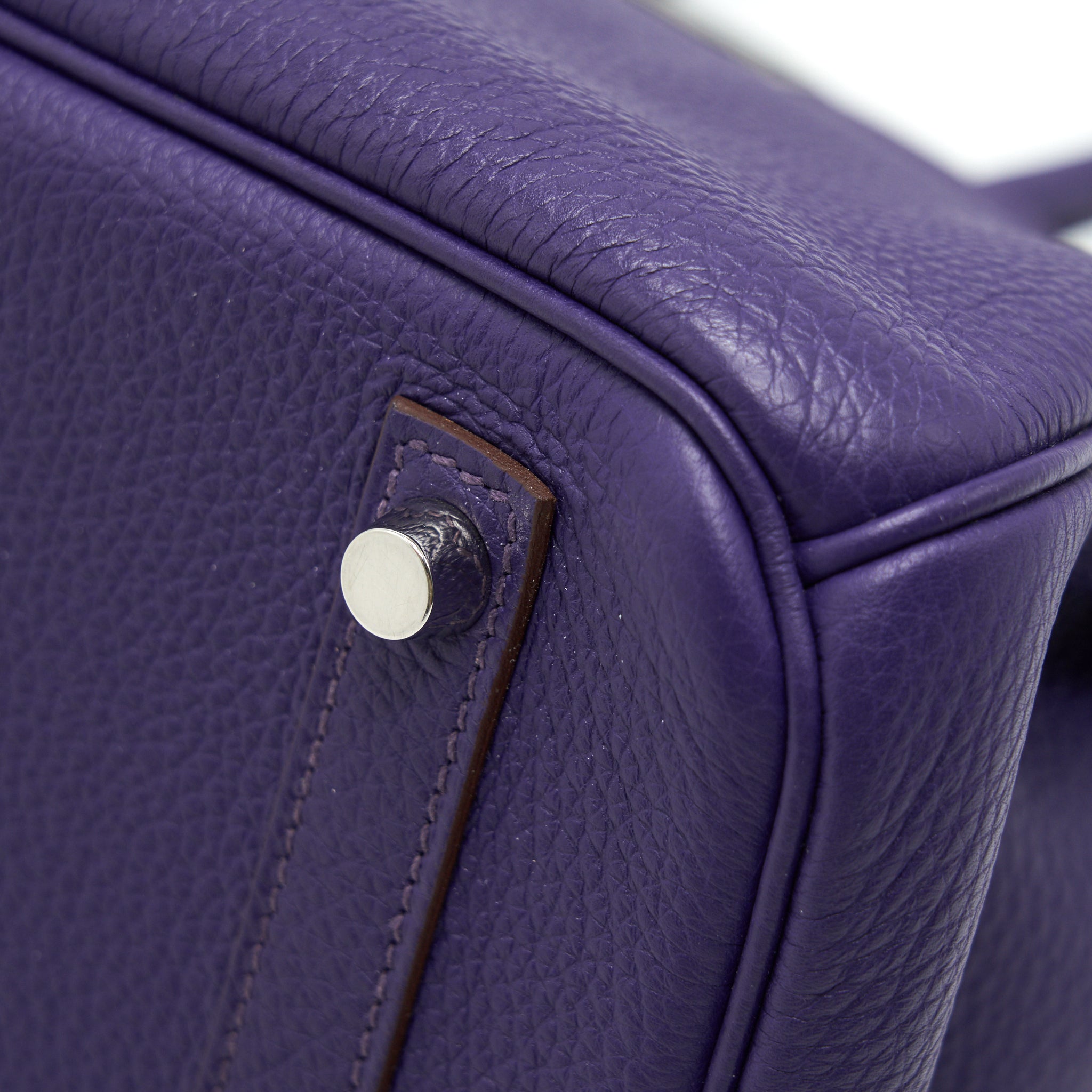 HERMES BIRKIN 30 PURPLE SHW