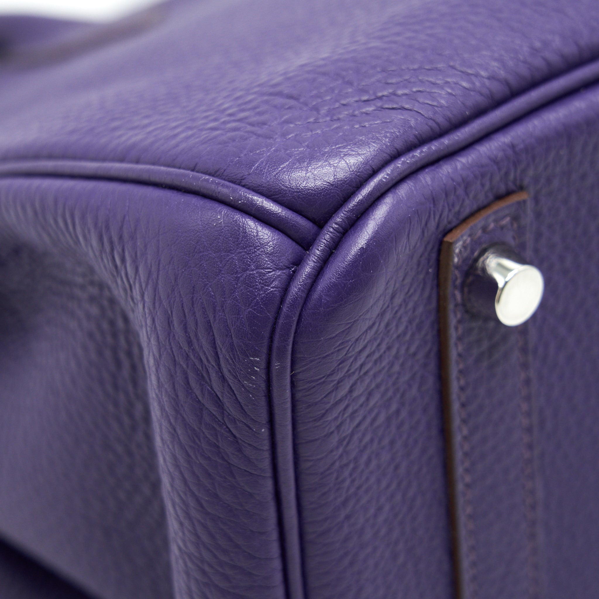 HERMES BIRKIN 30 PURPLE SHW