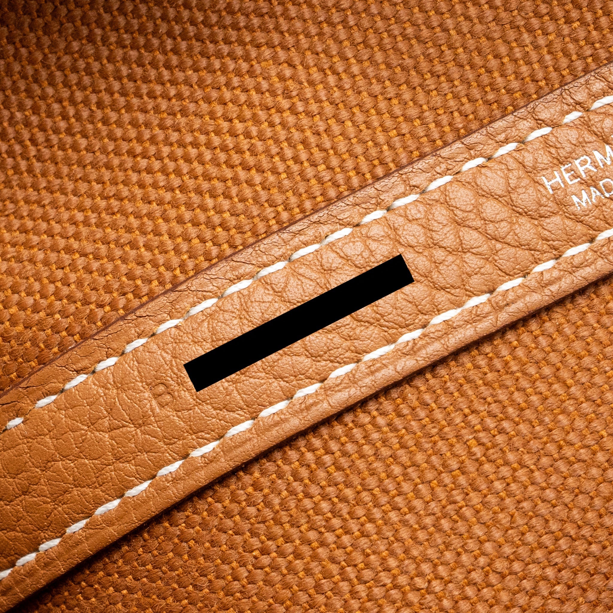HERMES GARDEN PARTY 49 CANVAS/NEGONDA GOLD SHW