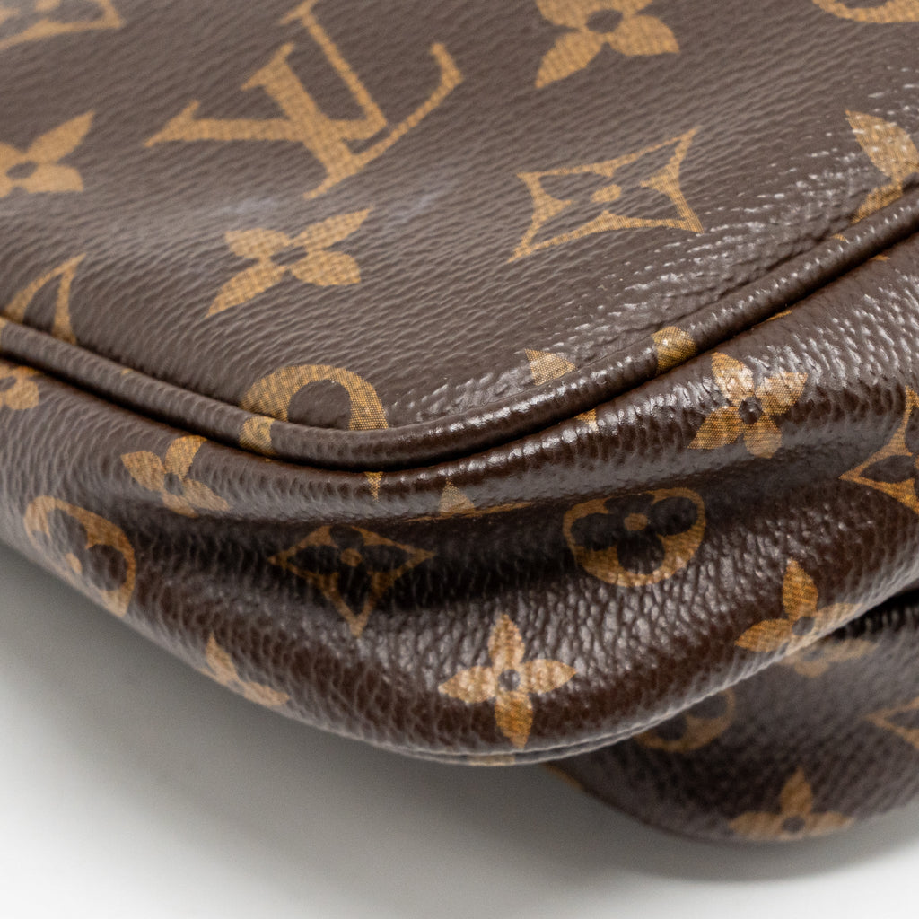 LOUIS VUITTON MULTI POCHETTE ACCESSOIRES MONOGRAM CANVAS KHAKI GHW