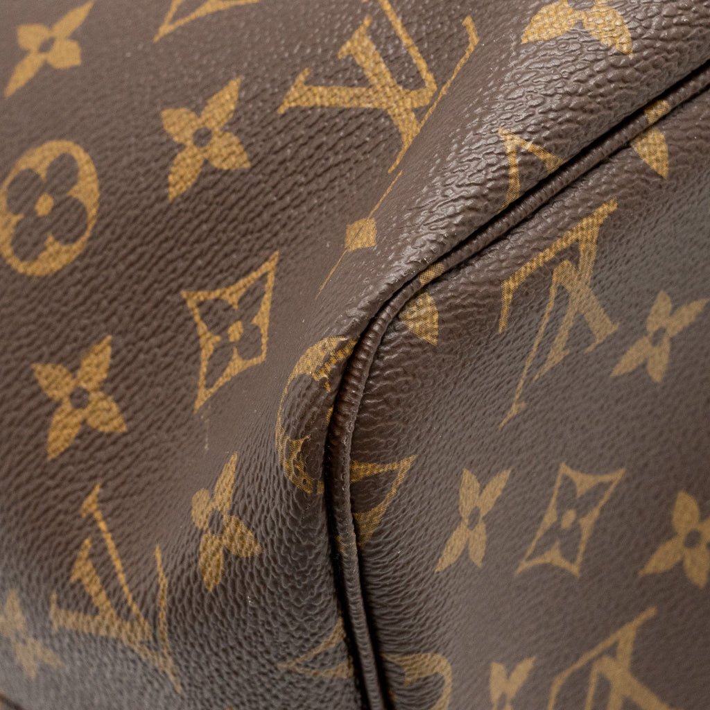 LOUIS VUITTON NEVERFULL GM MONOGRAM CANVAS GHW