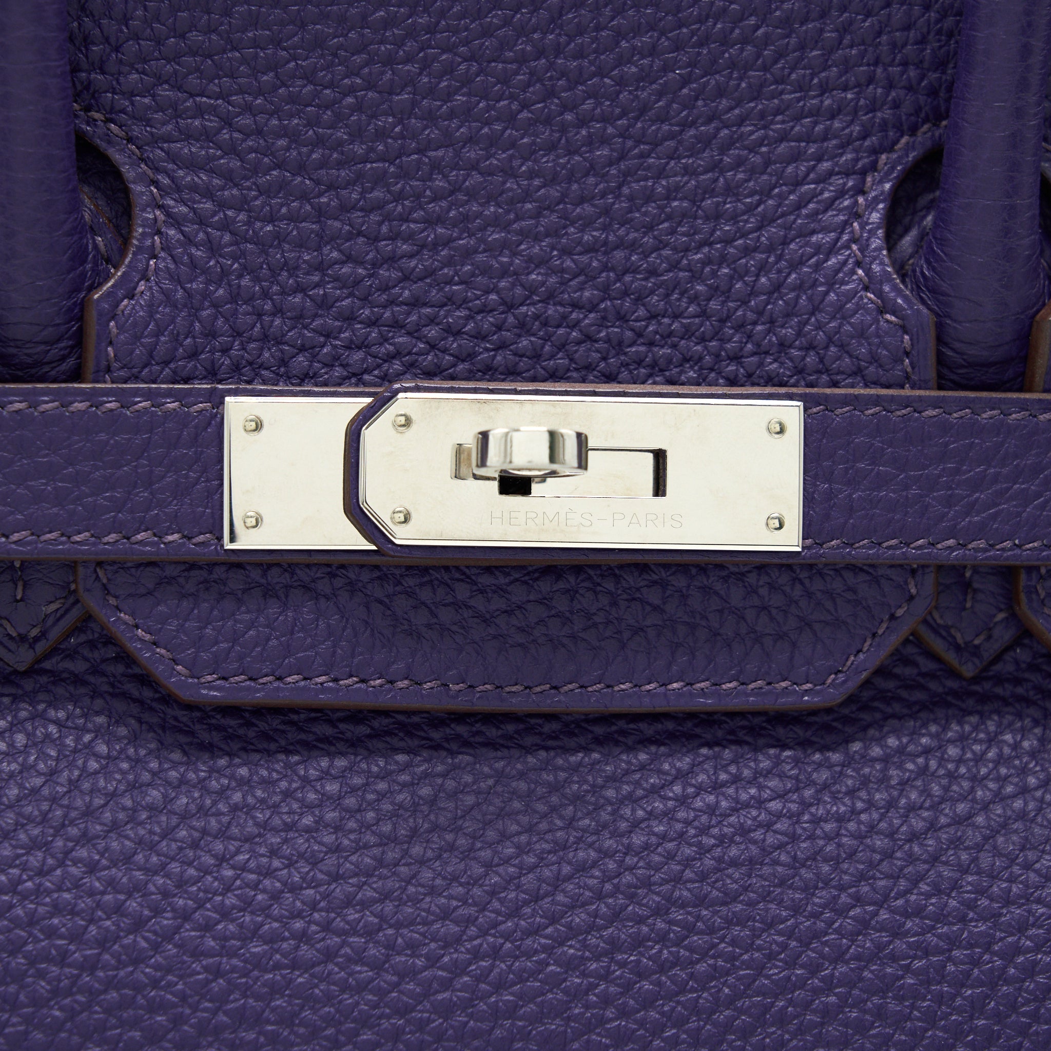 HERMES BIRKIN 30 PURPLE SHW