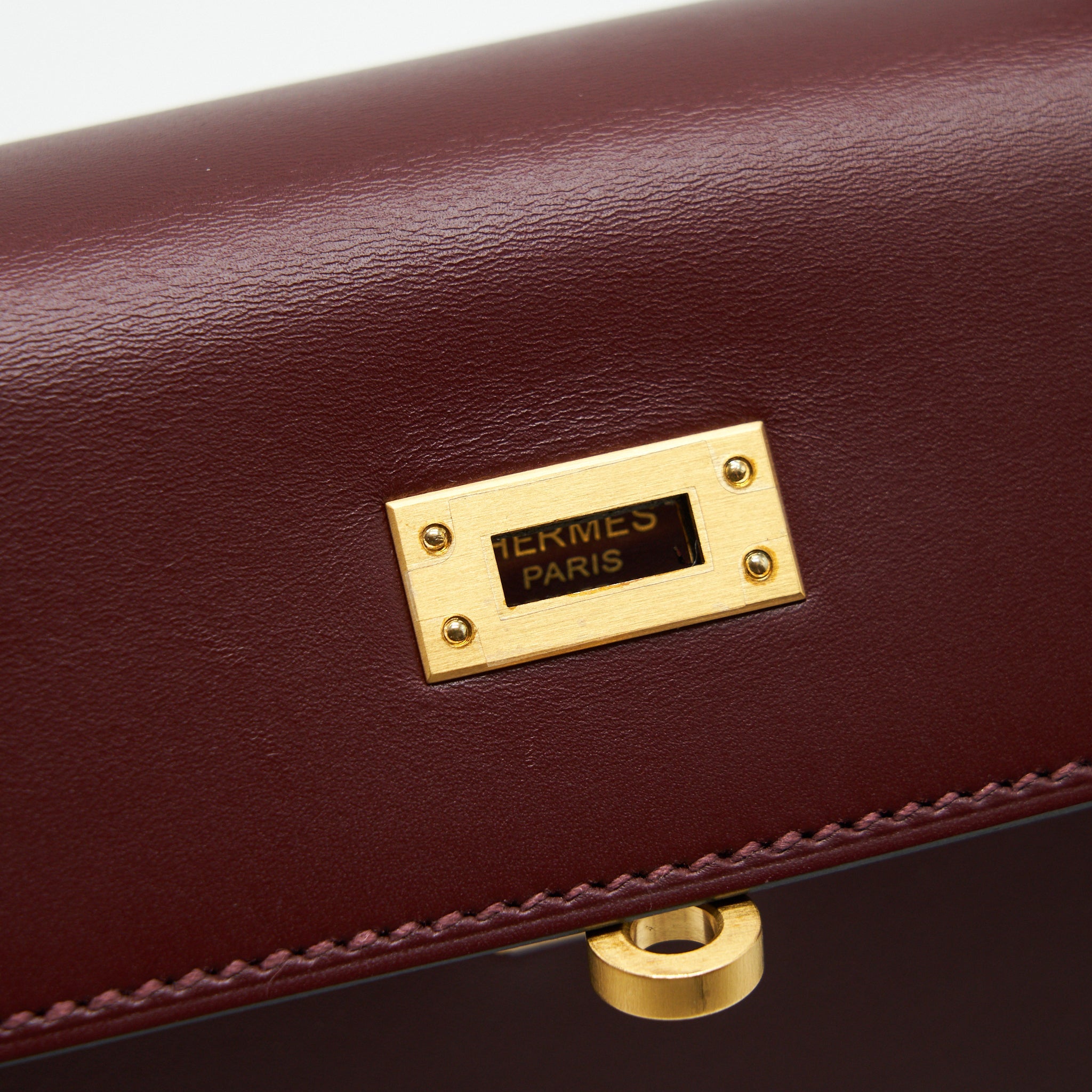 HERMES KELLY 25 SPECIAL ORDER SOMBRERO ROUGE H BRUSHED GHW