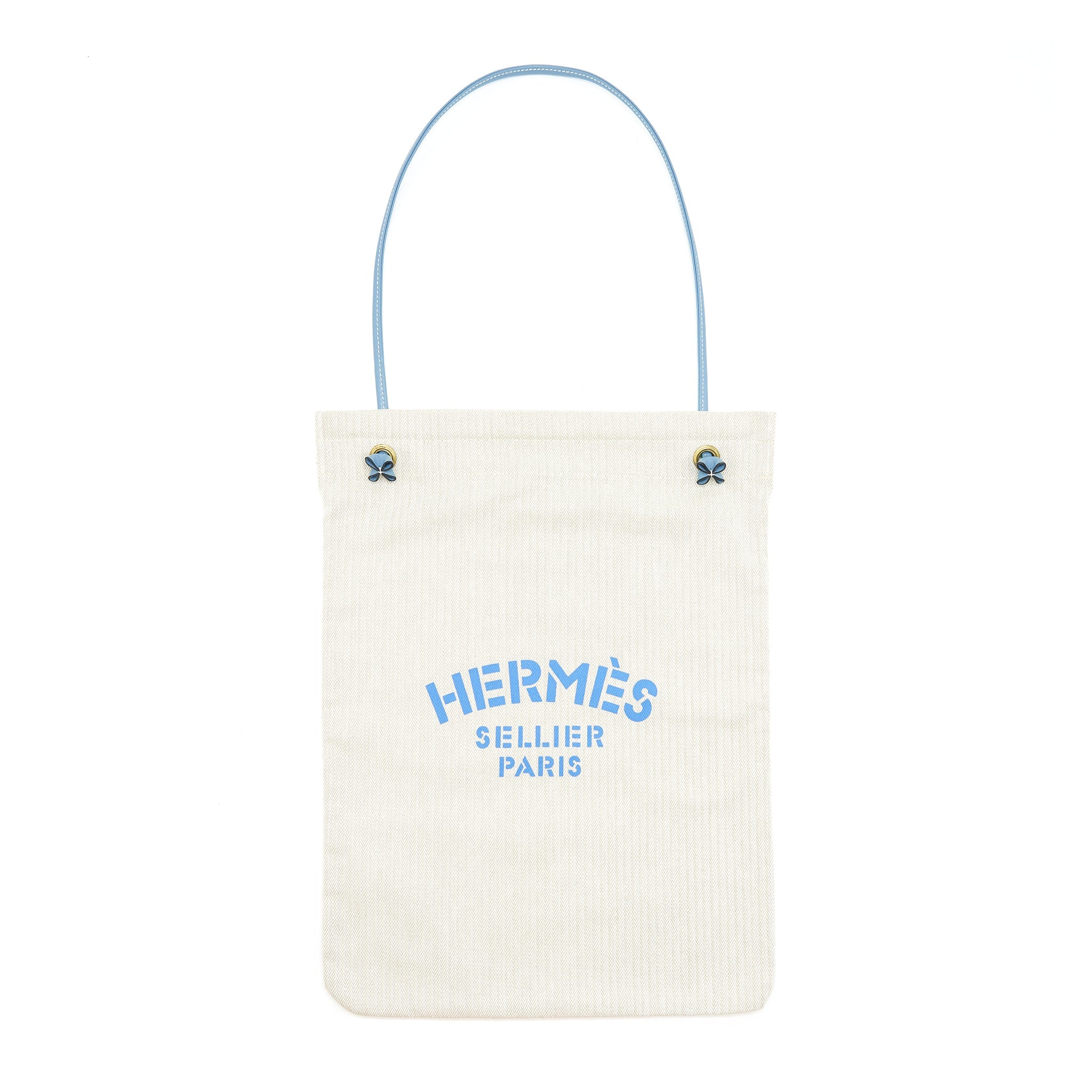 HERMES ALINE GROOMING CANVAS BAG GM