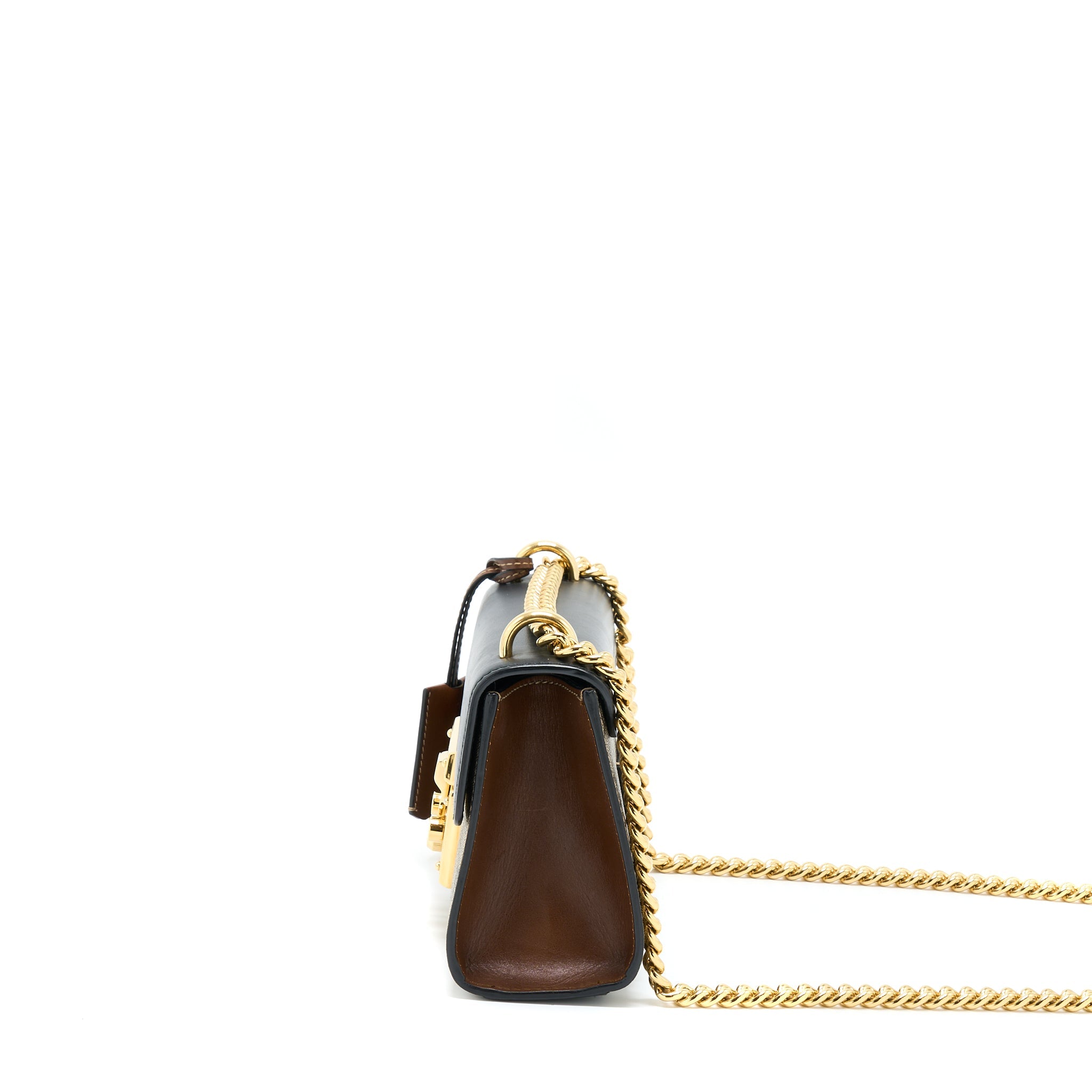 GUCCI PADLOCK SMALL GG SHOULDER BAG GHW