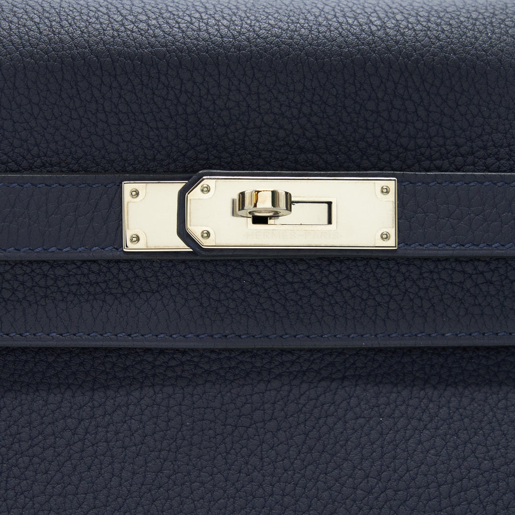 HERMES KELLY 35 BLEU NUIT SHW