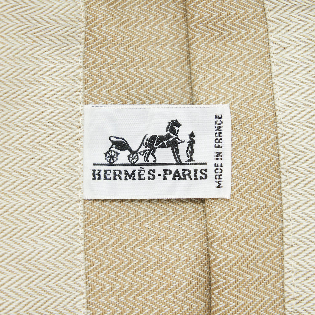 HERMES ALINE GROOMING CANVAS BAG GM