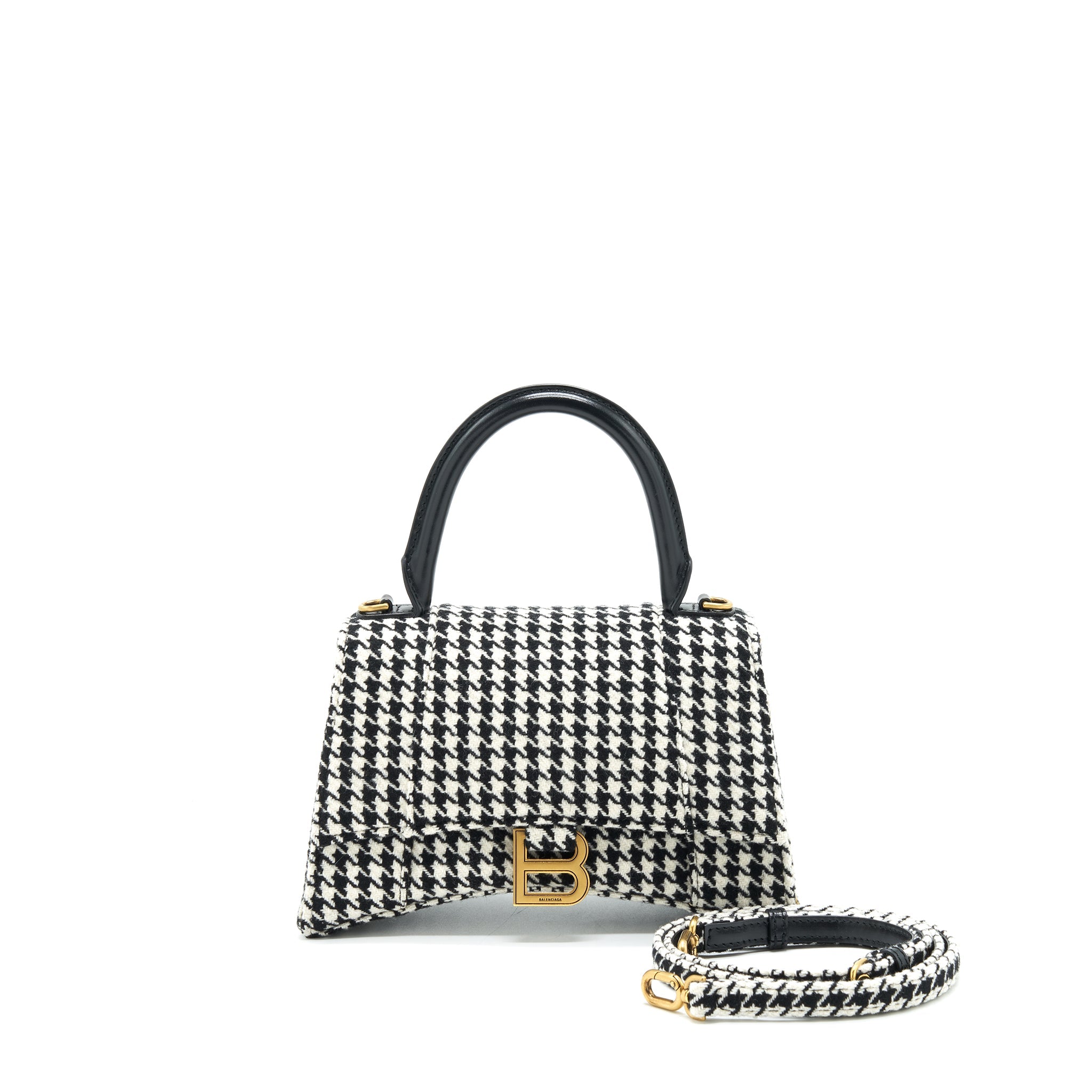 BALENCIAGA HOURGLASS SMALL FABRIC