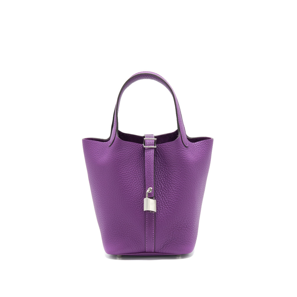 HERMES PICOTIN 18 LOCK BAG ANEMONE SHW