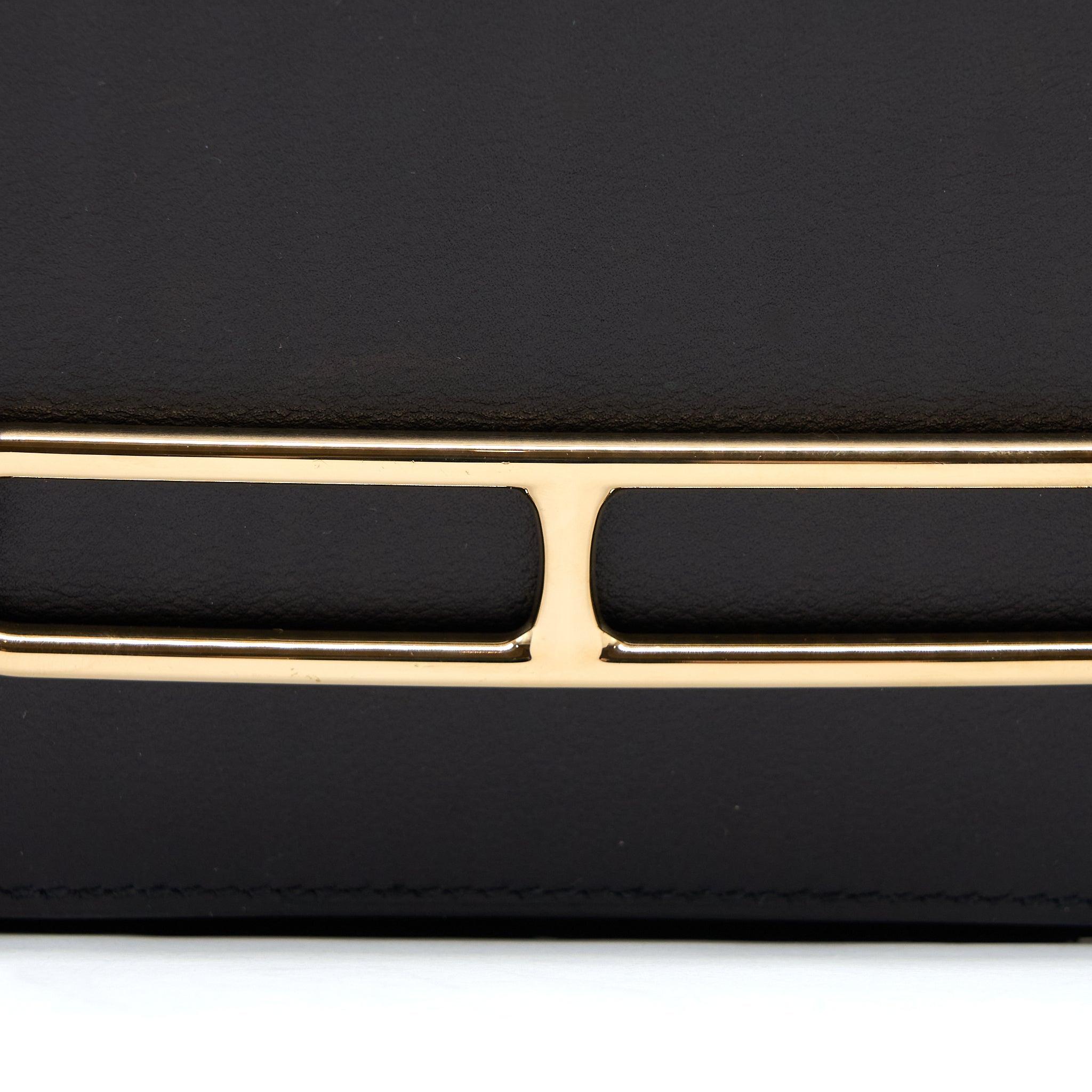 HERMES MINI ROULIS EVERGRAIN BLACK GHW