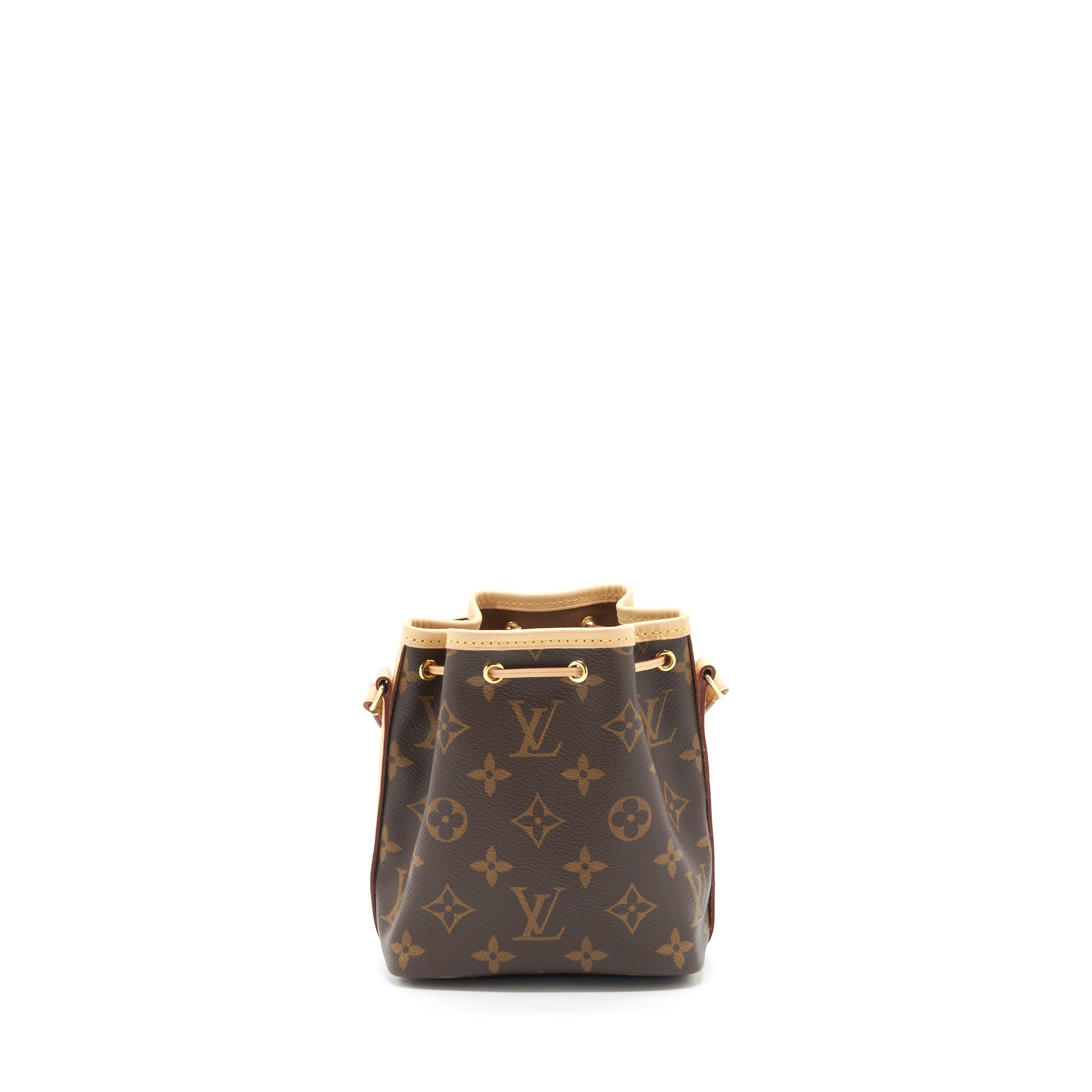 LOUIS VUITTON NANO NOE MONOGRAM CANVAS GHW