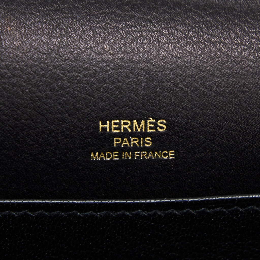 HERMES MINI ROULIS EVERGRAIN BLACK GHW