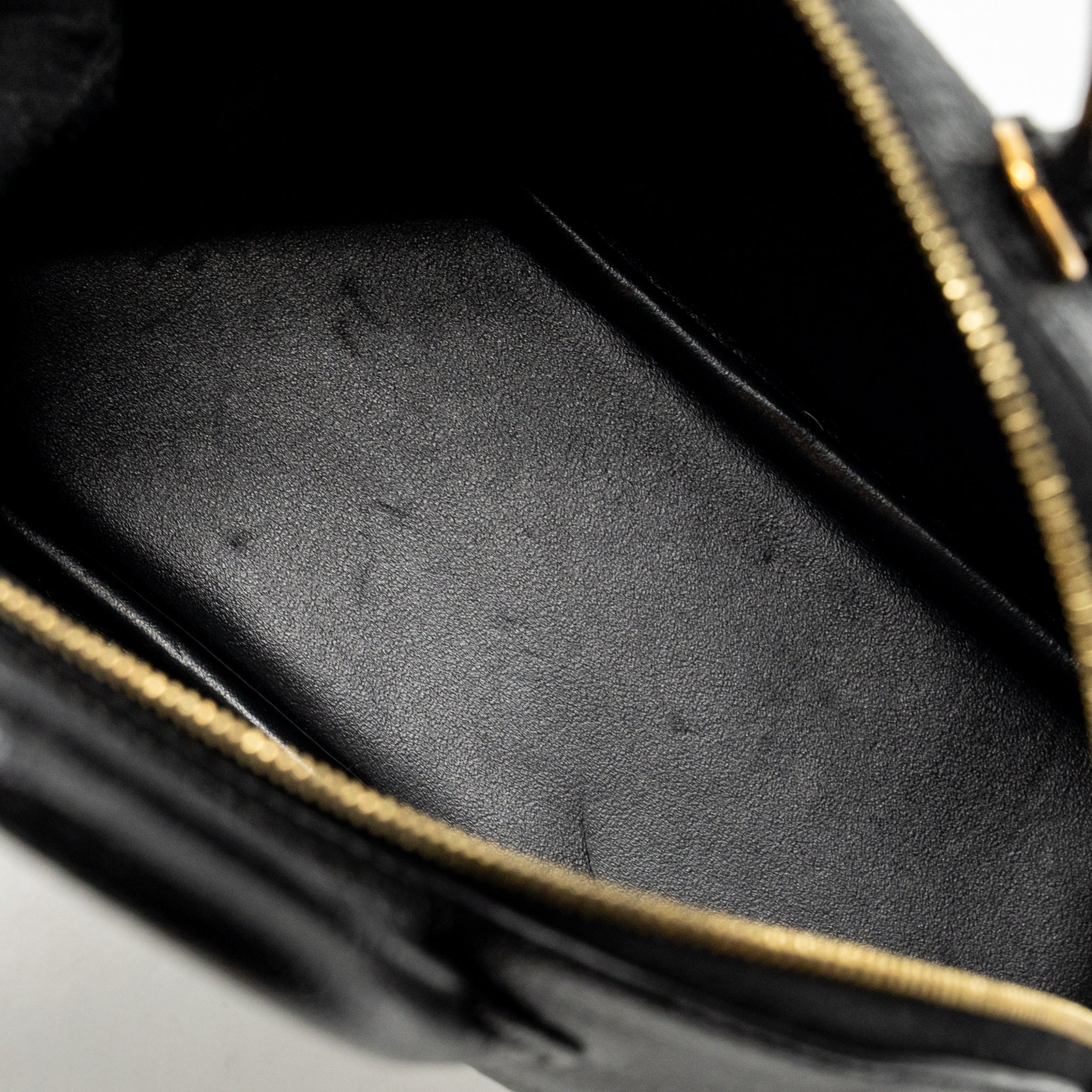 HERMES MINI BOLIDE CHEVRE MYSORE LEATHER BLACK GHW