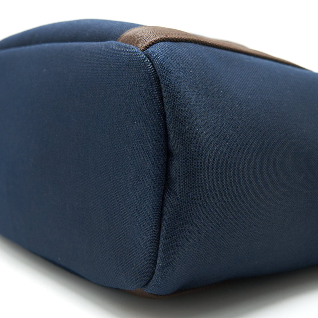 HERMES THE GROOMING BAG BLUE NAVY/ FEU