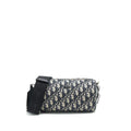 DIOR BLUE OBLIQUE MESSENGER ROLLER BAG