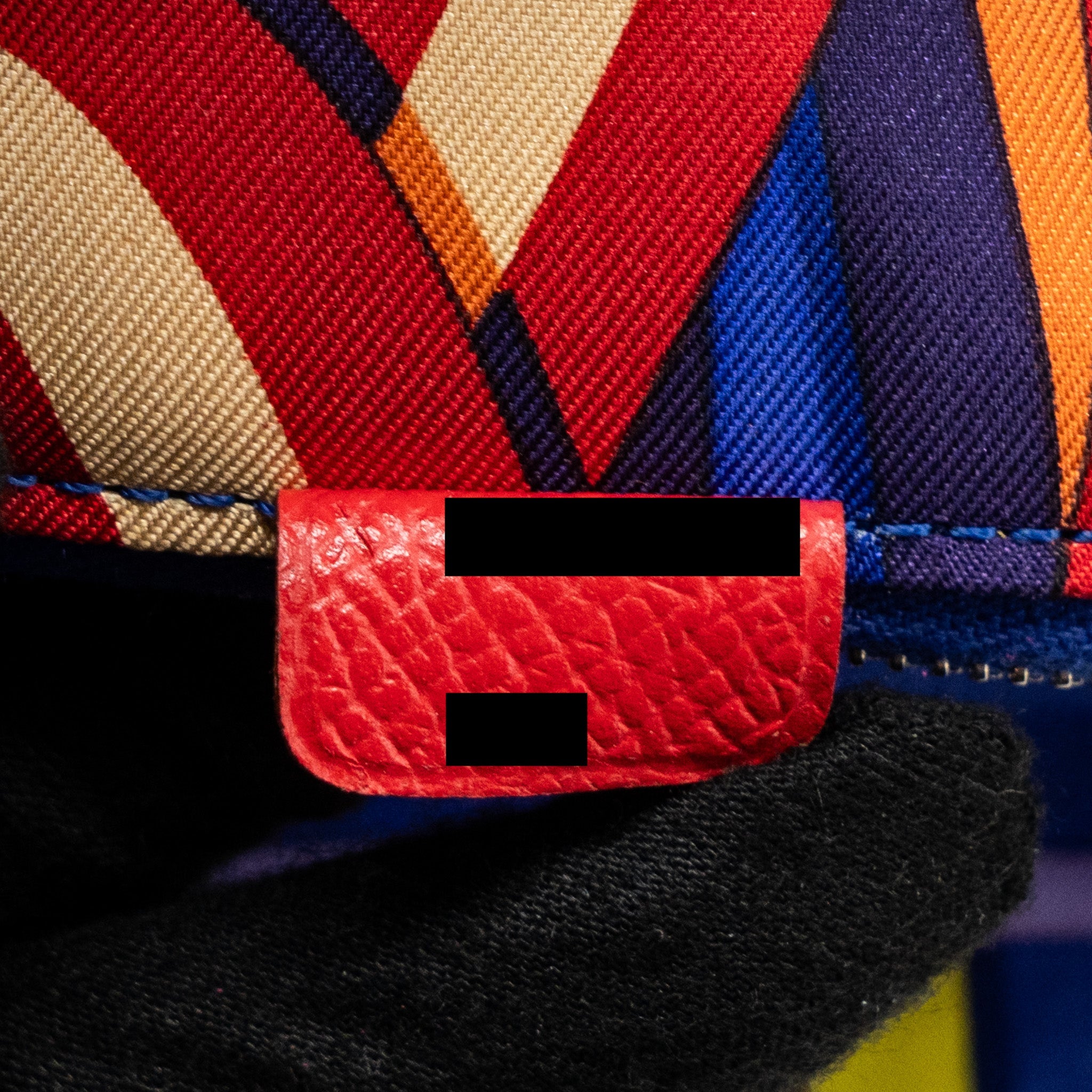 HERMES SILK IN LONG WALLET EPSOM RED SHW