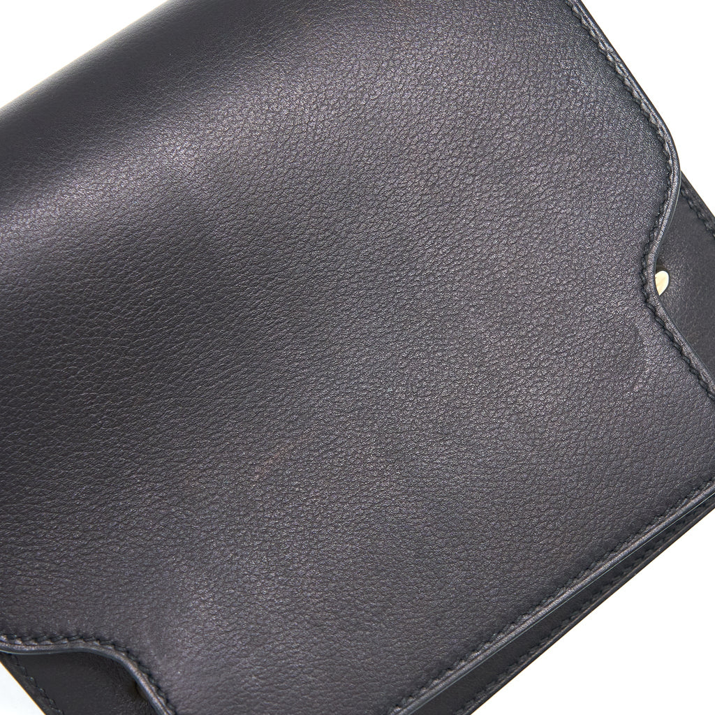 HERMES MINI ROULIS EVERGRAIN BLACK GHW