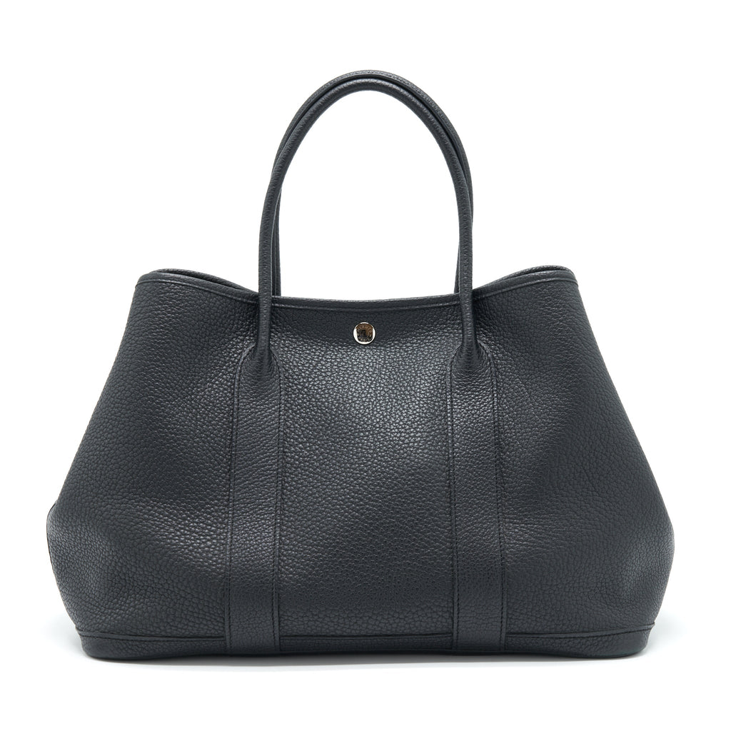 HERMES GARDEN PARTY 36 BLACK SHW