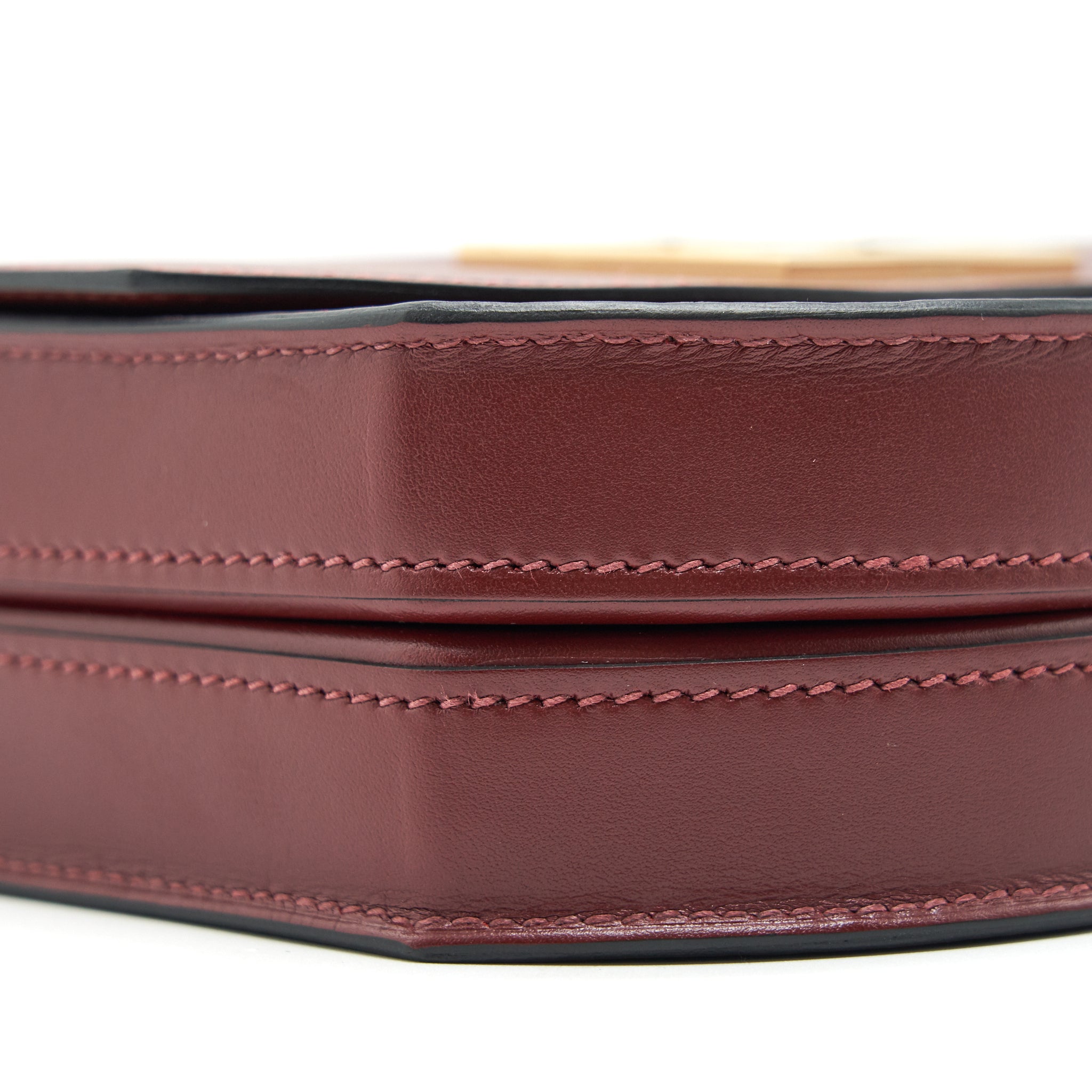 HERMES MASAIQUE 24 MINI BAG VEAU MONSIEUR 55 ROUGE H SHW